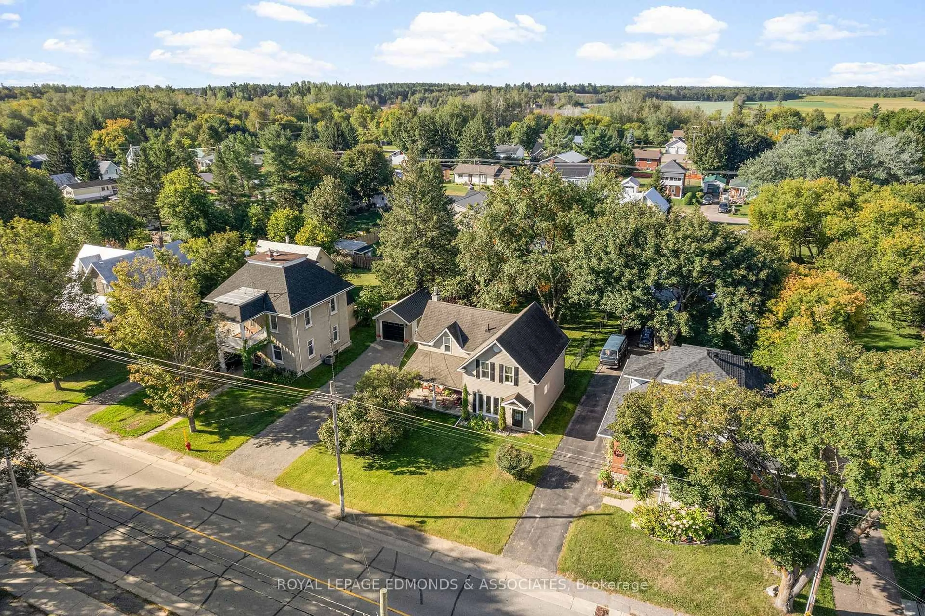 A pic from outside/outdoor area/front of a property/back of a property/a pic from drone, street for 1719 Beachburg Rd, Beachburg Ontario K0J 1C0