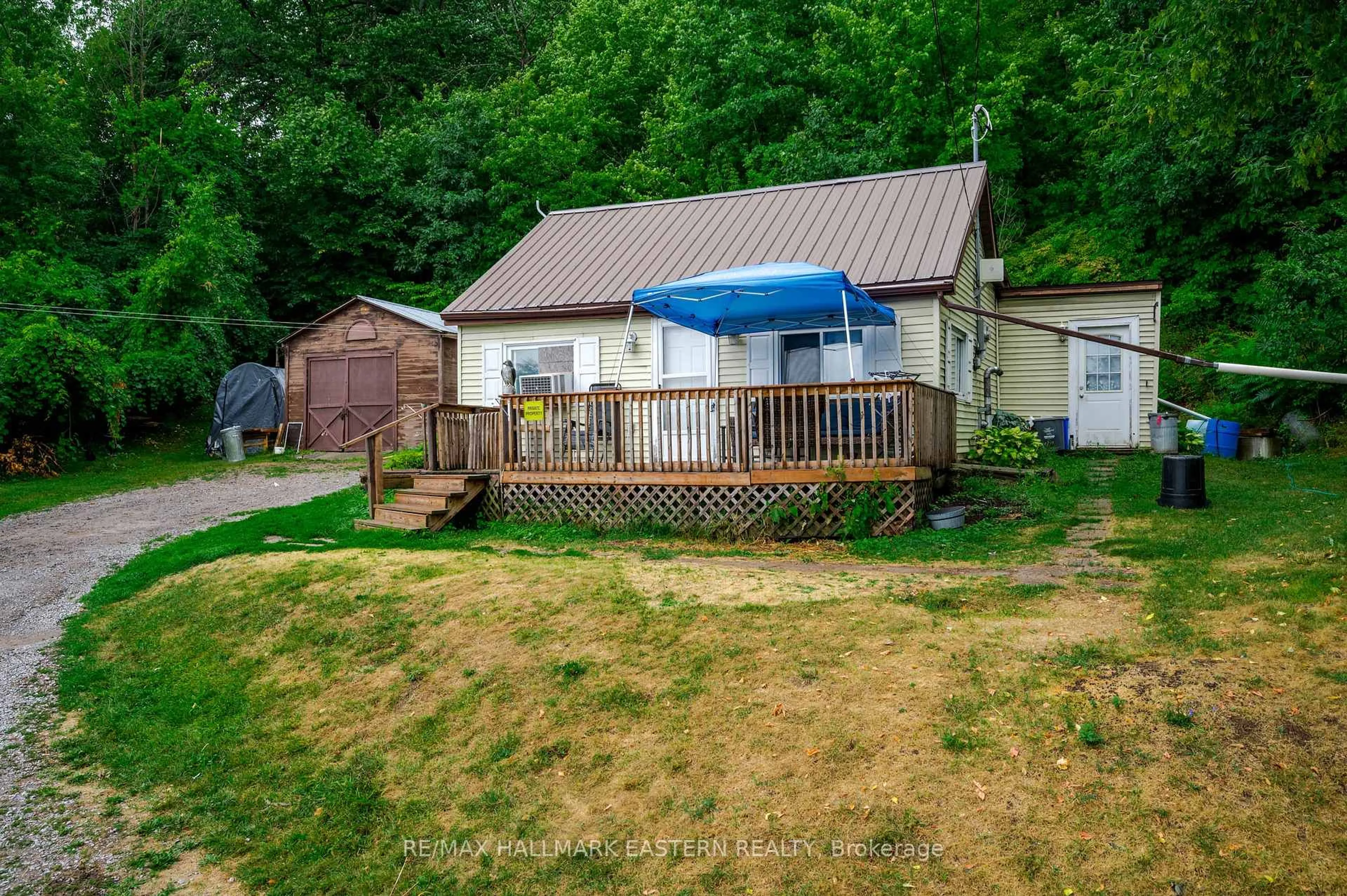 A pic from outside/outdoor area/front of a property/back of a property/a pic from drone, unknown for 4991 County Road 30 St, Trent Hills Ontario K0L 1L0