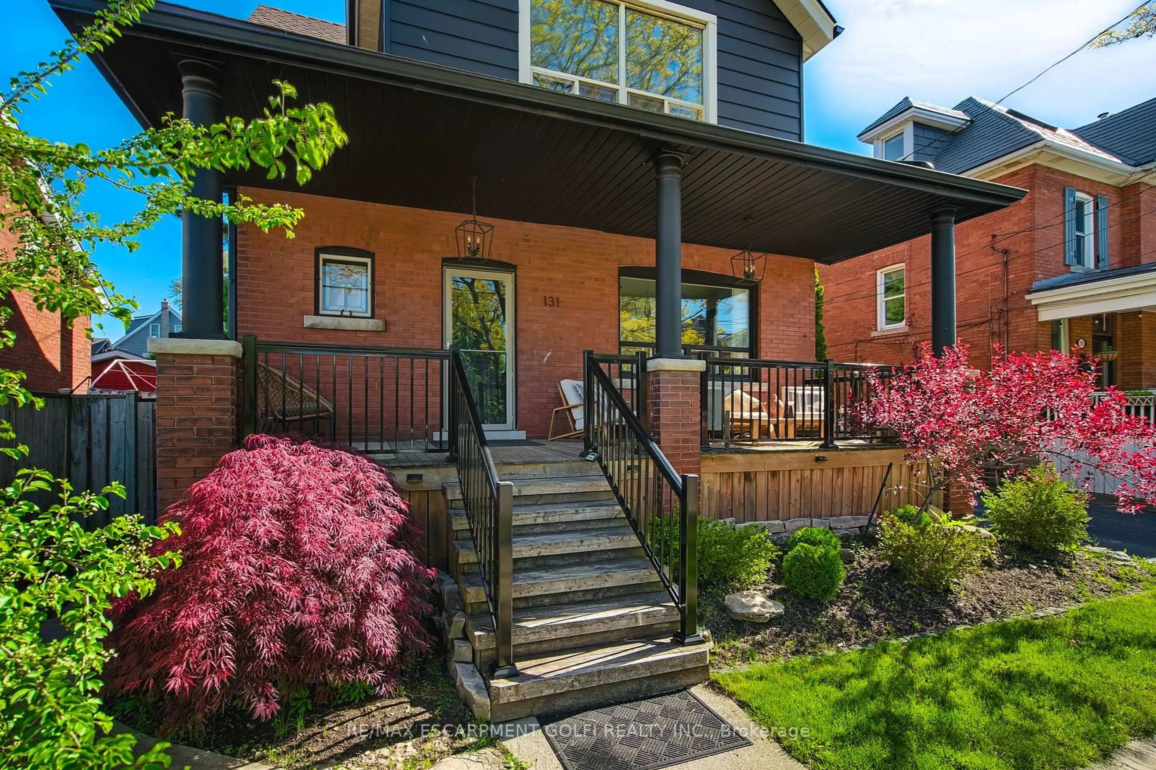 Home with brick exterior material, street for 131 Alpine Ave, Hamilton Ontario L9A 1A7