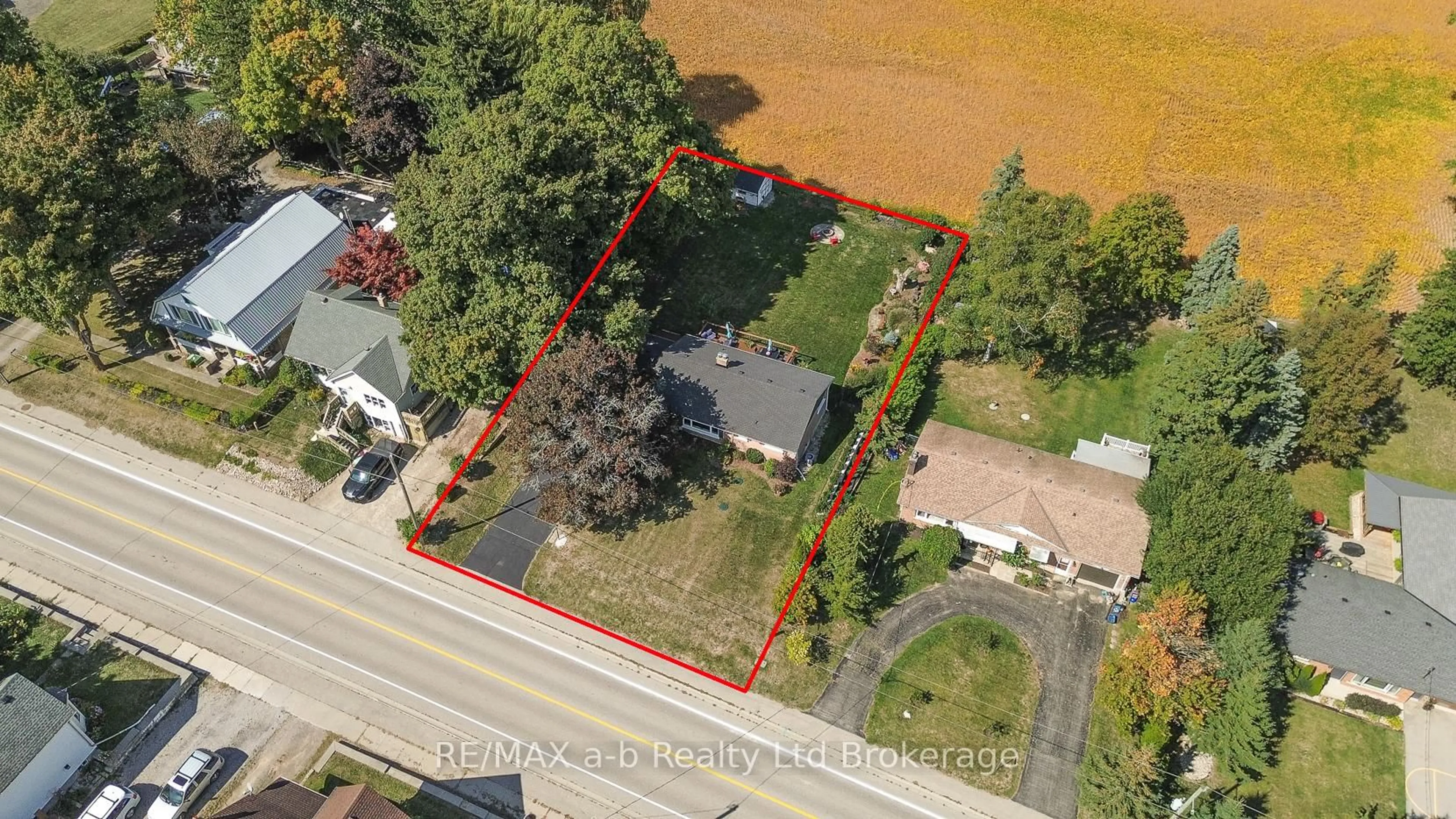 A pic from outside/outdoor area/front of a property/back of a property/a pic from drone, street for 324135 Mount Elgin Rd, South-West Oxford Ontario N0J 1N0