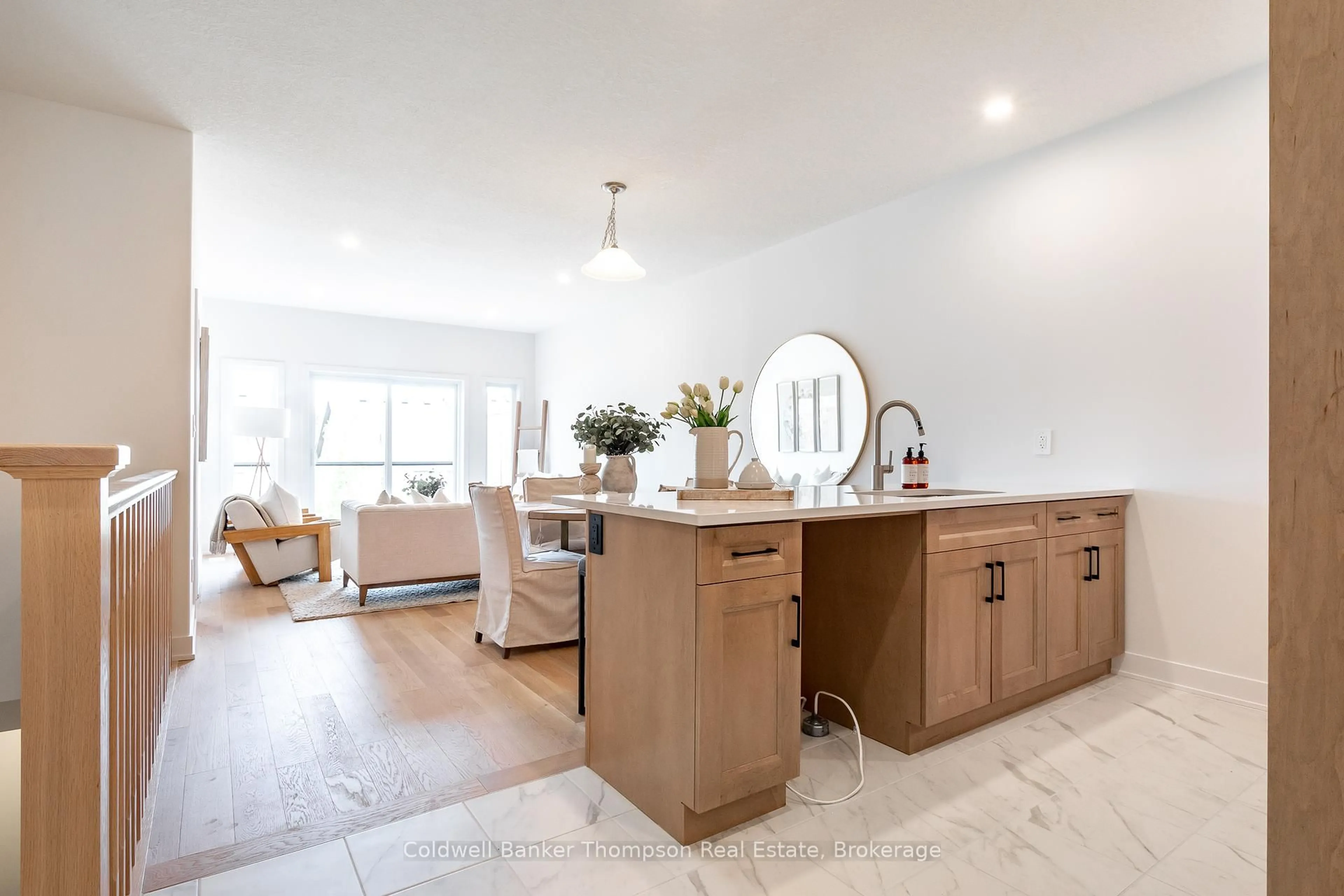 Open concept kitchen, unknown for 32 Charles Morley Blvd, Huntsville Ontario P1H 0G5
