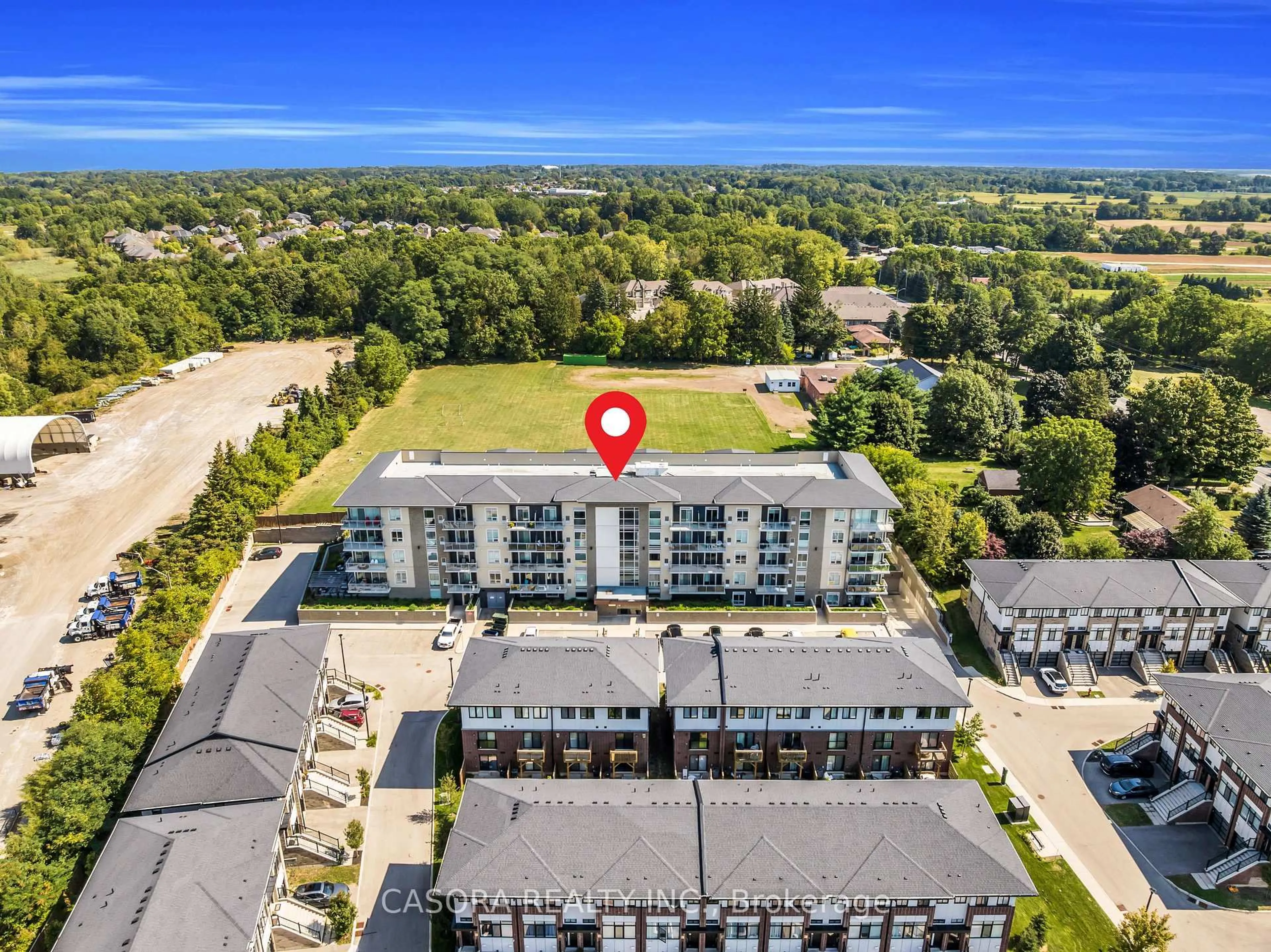 A pic from outside/outdoor area/front of a property/back of a property/a pic from drone, unknown for 16 Markle Cres #206, Hamilton Ontario L9G 0H4