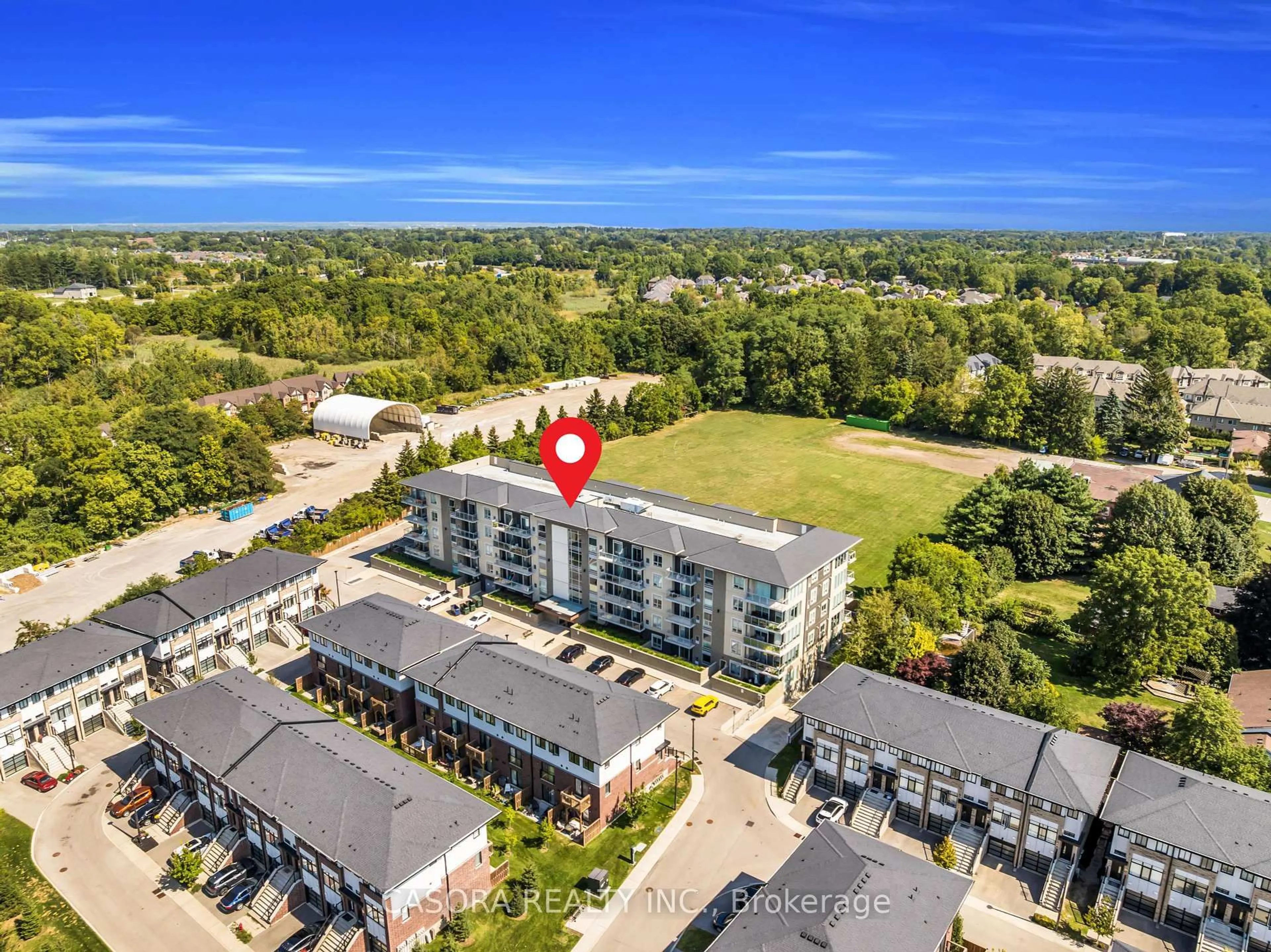 A pic from outside/outdoor area/front of a property/back of a property/a pic from drone, unknown for 16 Markle Cres #206, Hamilton Ontario L9G 0H4