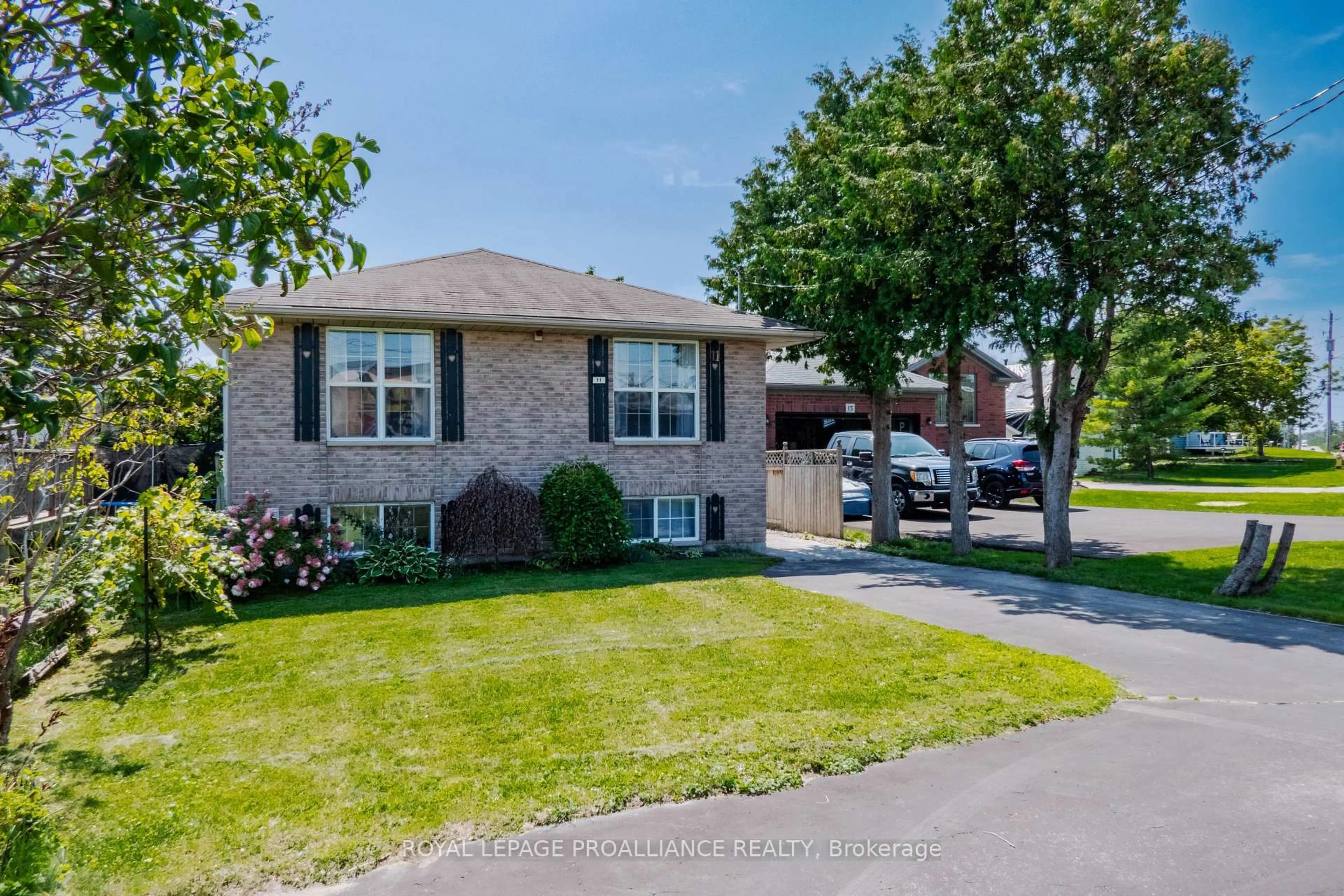 Home with brick exterior material, street for 11 Carrying Place Rd, Quinte West Ontario K8V 3E6