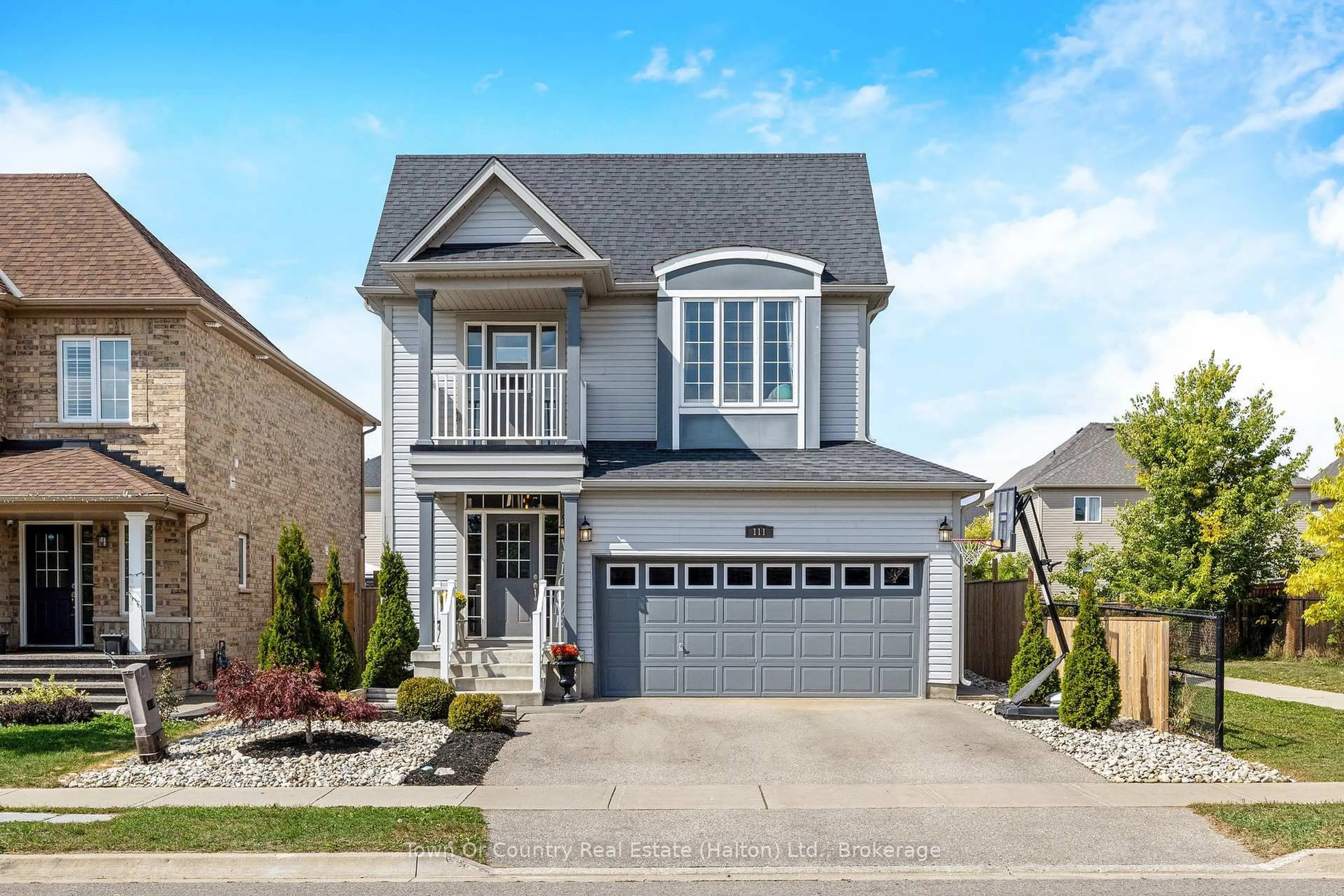 Home with vinyl exterior material, street for 111 Ryan St, Centre Wellington Ontario N1M 0E4
