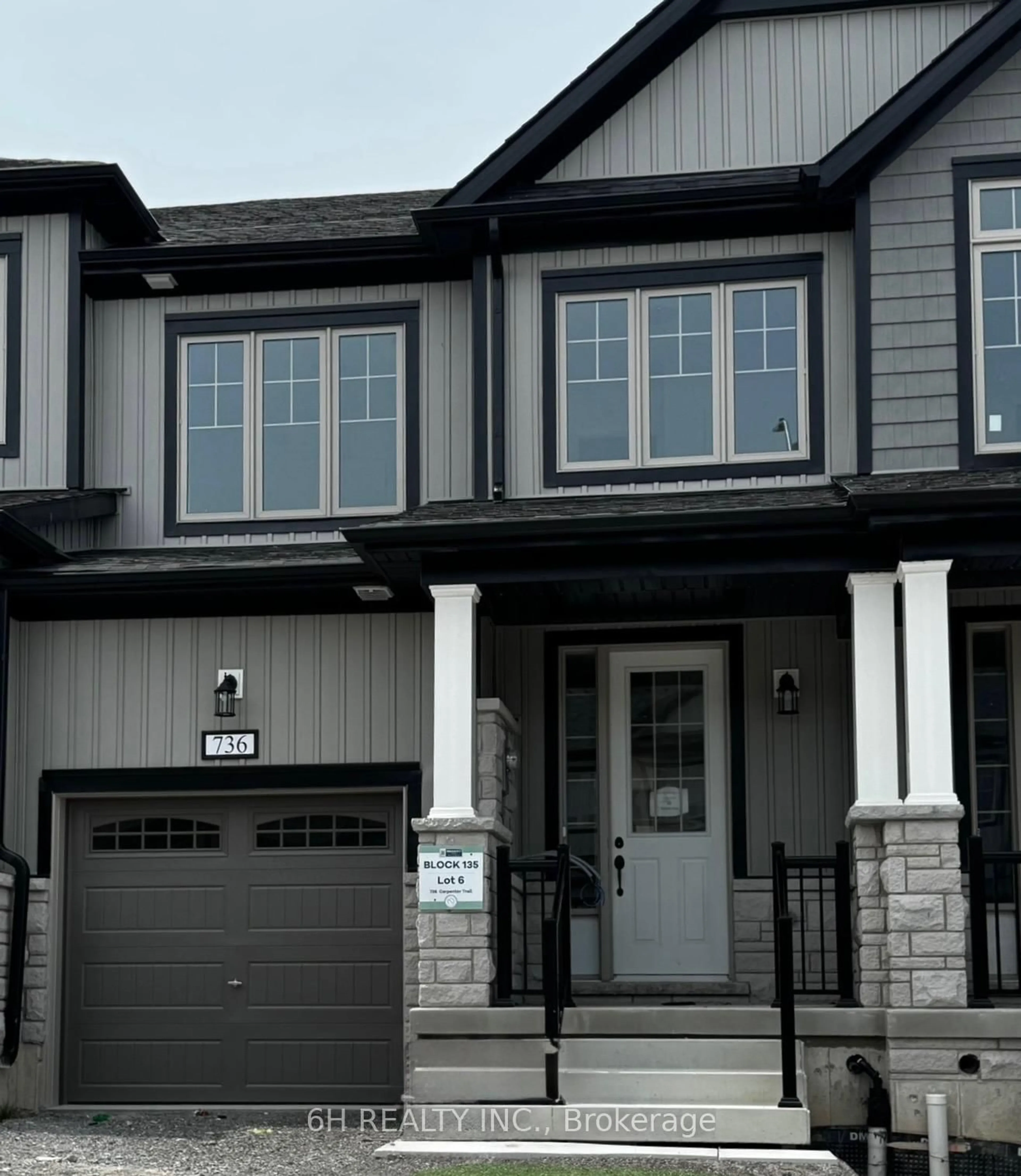 Home with vinyl exterior material, street for 736 Carpenter Tr, Peterborough Ontario K9K 0J3