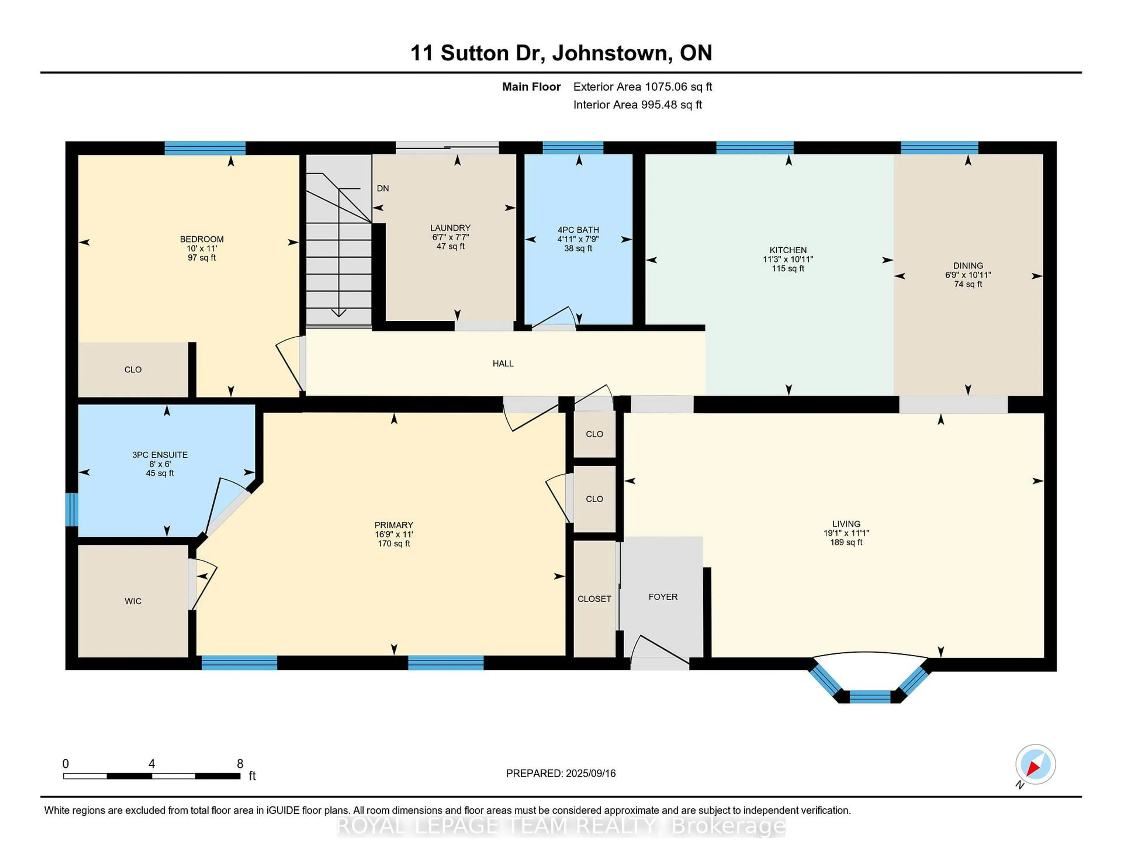 Floor plan for 11 Sutton Dr, Edwardsburgh/Cardinal Ontario K0E 1T0