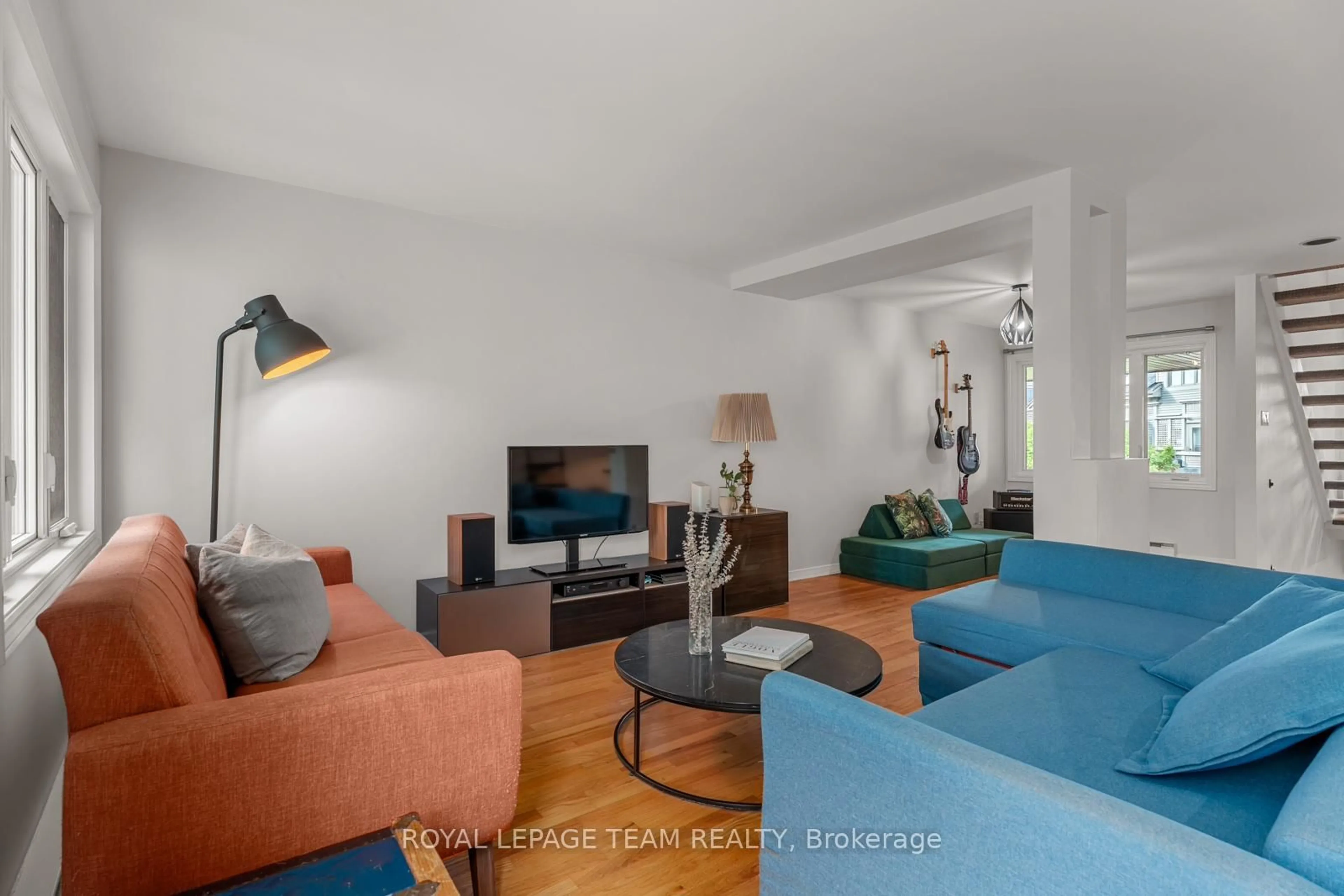 Living room with furniture, unknown for 20 Charlevoix St #26, Ottawa Ontario K1L 8K5