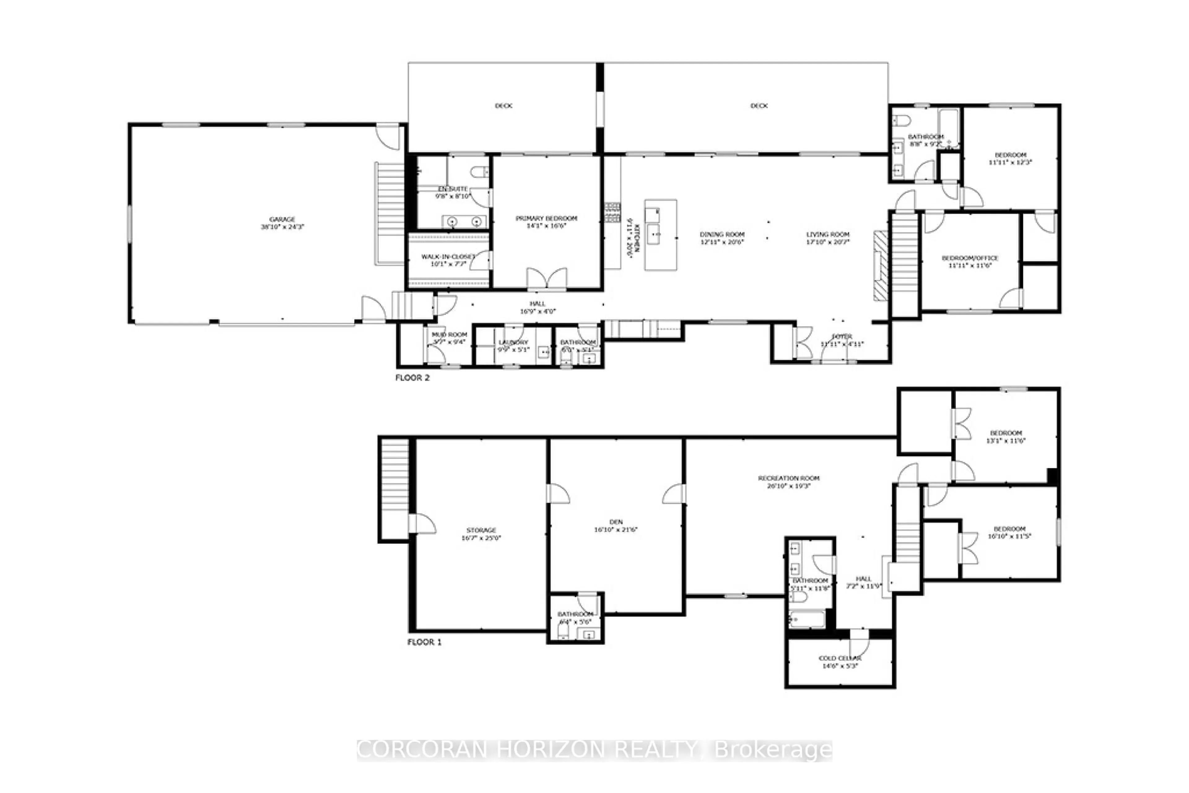 Floor plan for 107 Louise Creek Cres, West Grey Ontario N0G 1S0
