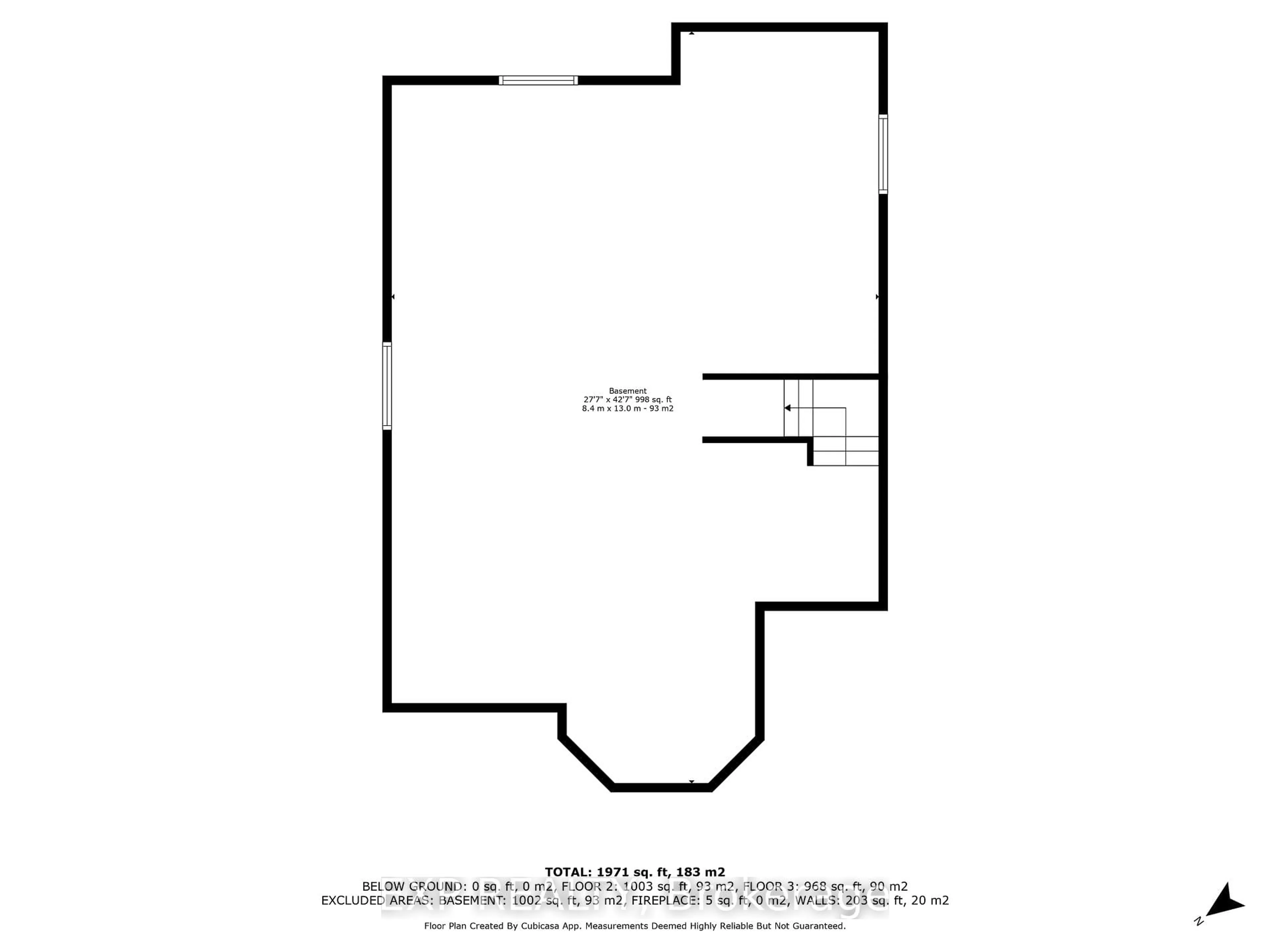 Floor plan for 66 Newcastle Ave, Ottawa Ontario K2K 3B5