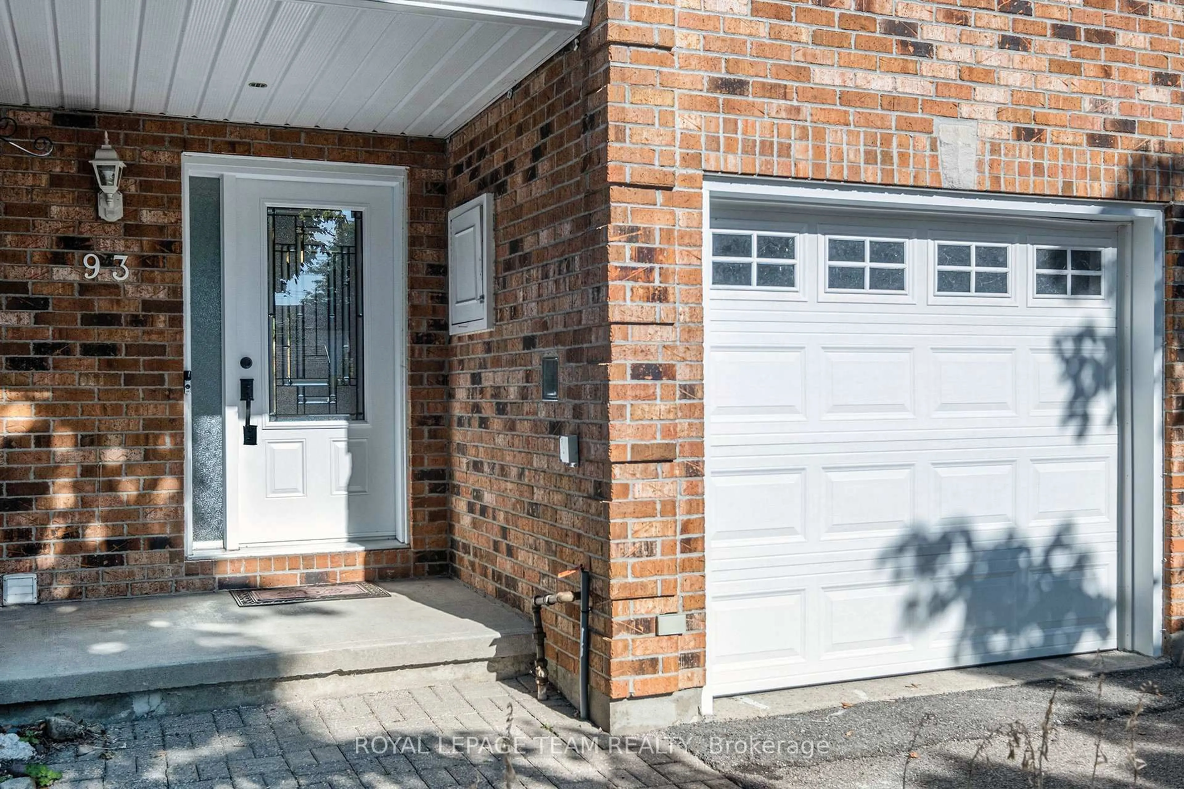Home with brick exterior material, street for 93 Royal Oak Crt, Ottawa Ontario K1T 3N9