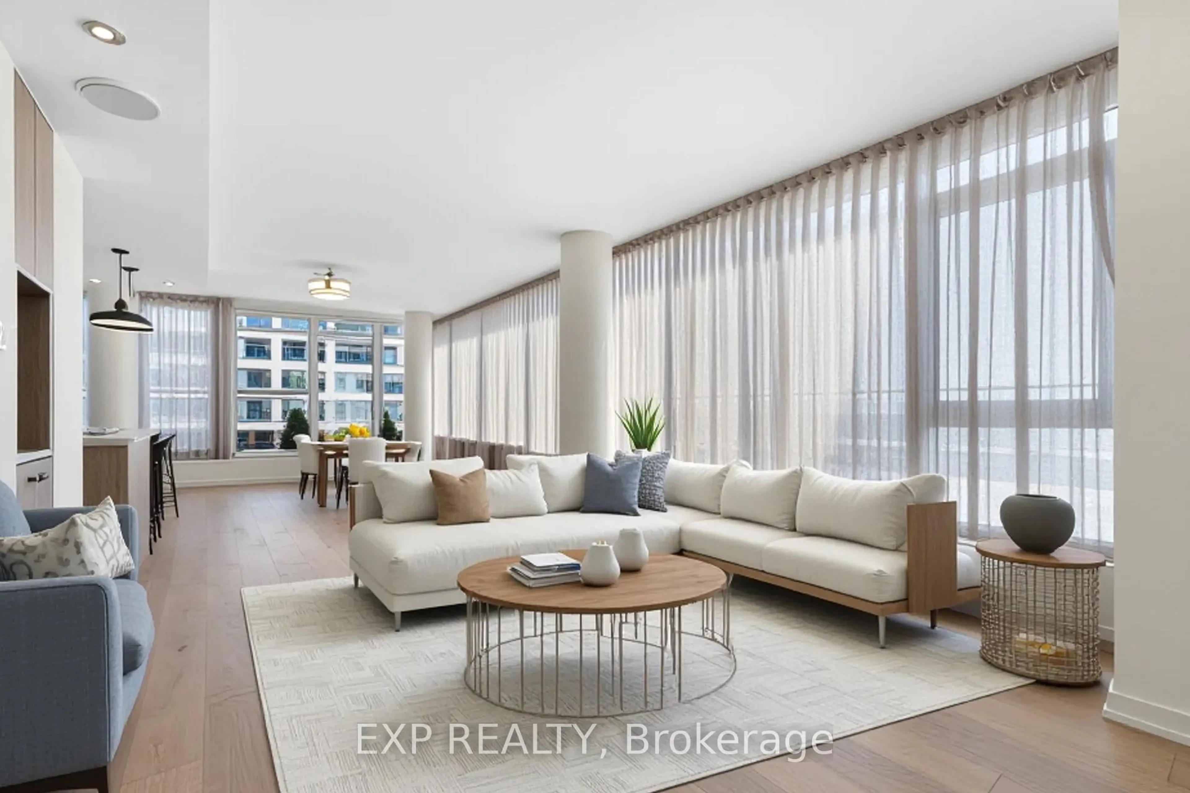 Living room with furniture, unknown for 324 Laurier Ave #2309, Ottawa Ontario K1N 6P6