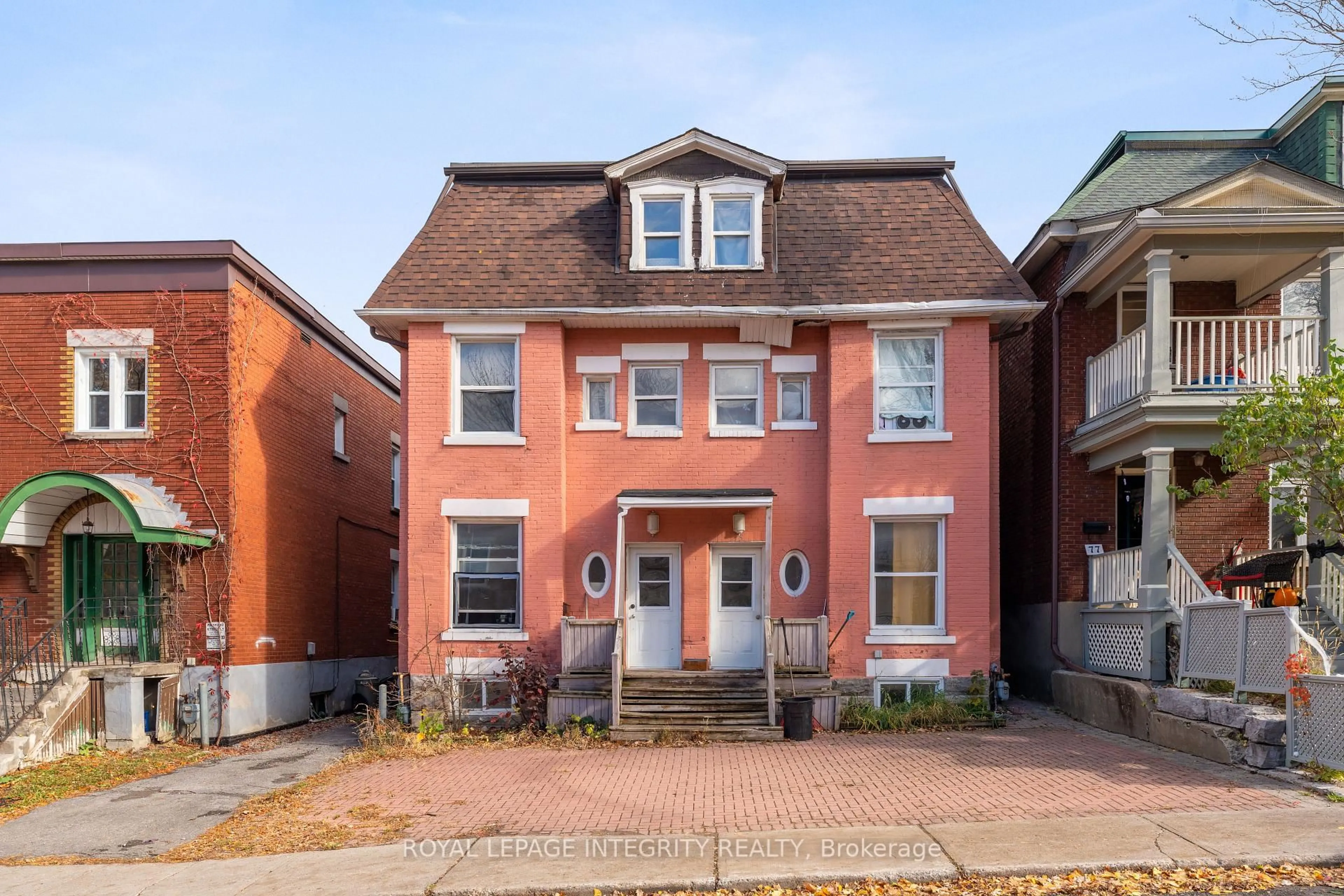 Home with brick exterior material, street for 73-75 LOWER CHARLOTTE St, Ottawa Ontario K1N 8J9