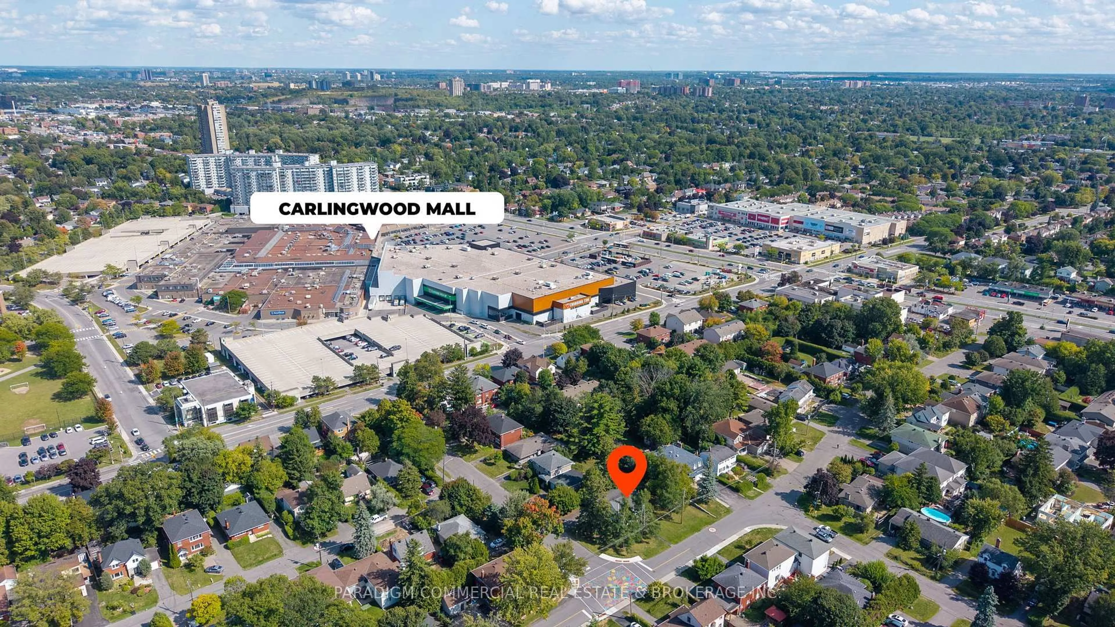 A pic from outside/outdoor area/front of a property/back of a property/a pic from drone, street for 423 Ancaster Ave, Ottawa Ontario K2B 5B6