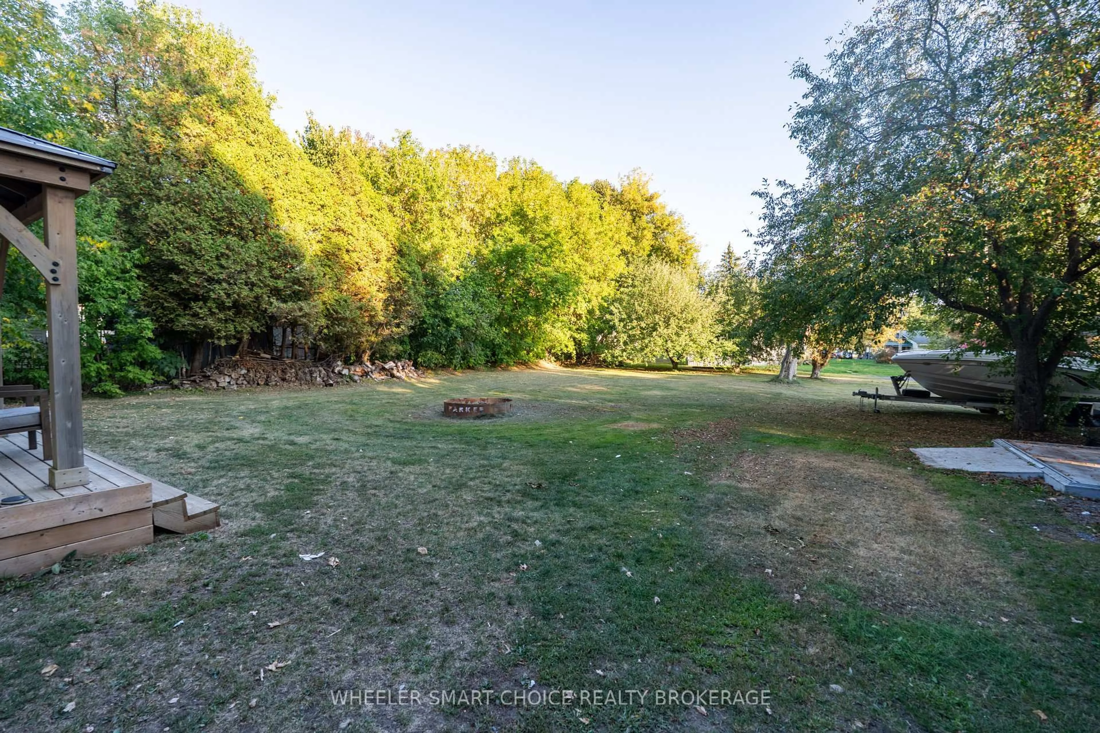 A pic from outside/outdoor area/front of a property/back of a property/a pic from drone, forest/trees view for 15904 Manning Rd, South Stormont Ontario K0C 1M0