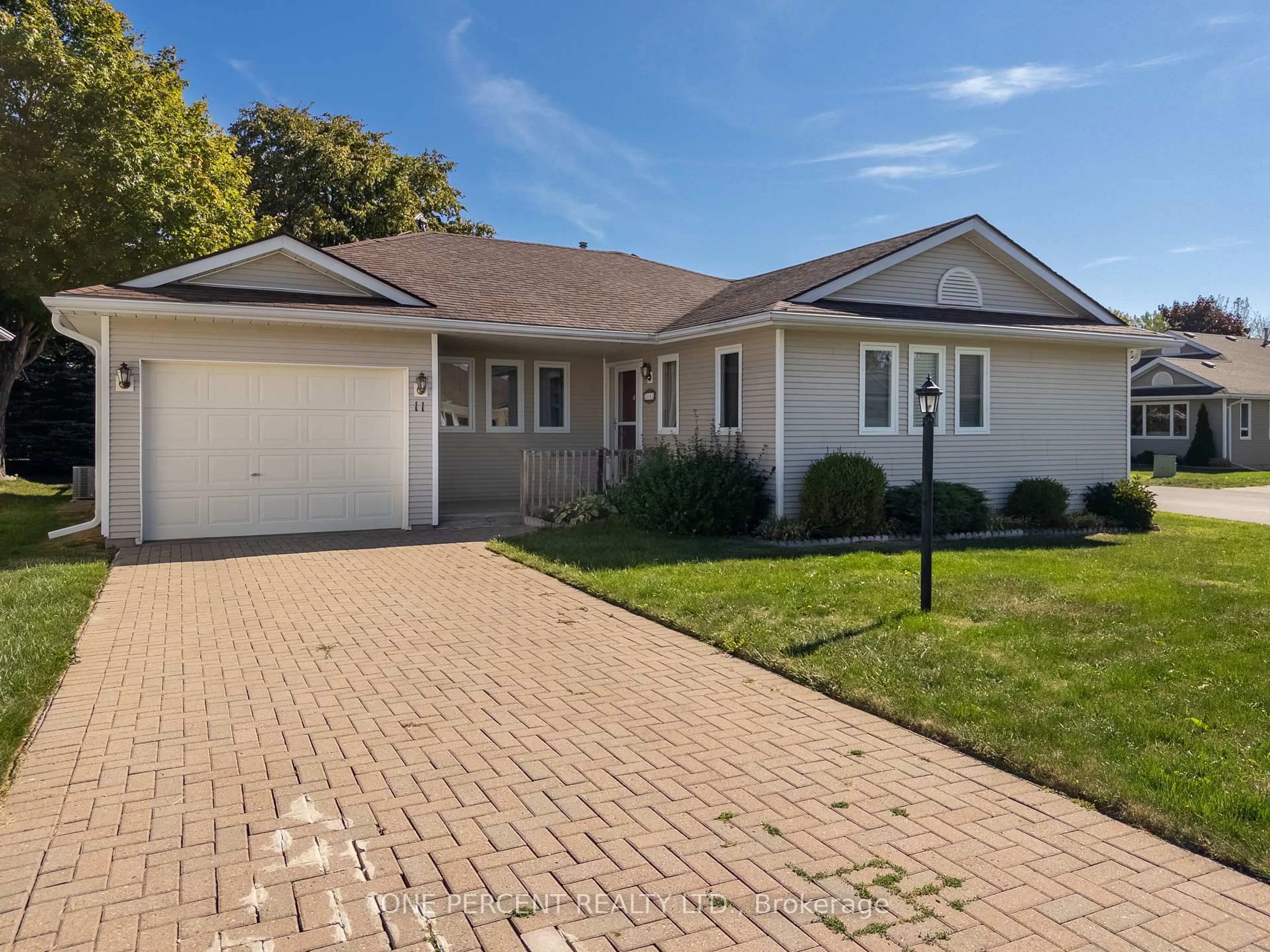 Home with vinyl exterior material, street for 11 Monroe Crt, Prince Edward County Ontario K0K 3L0