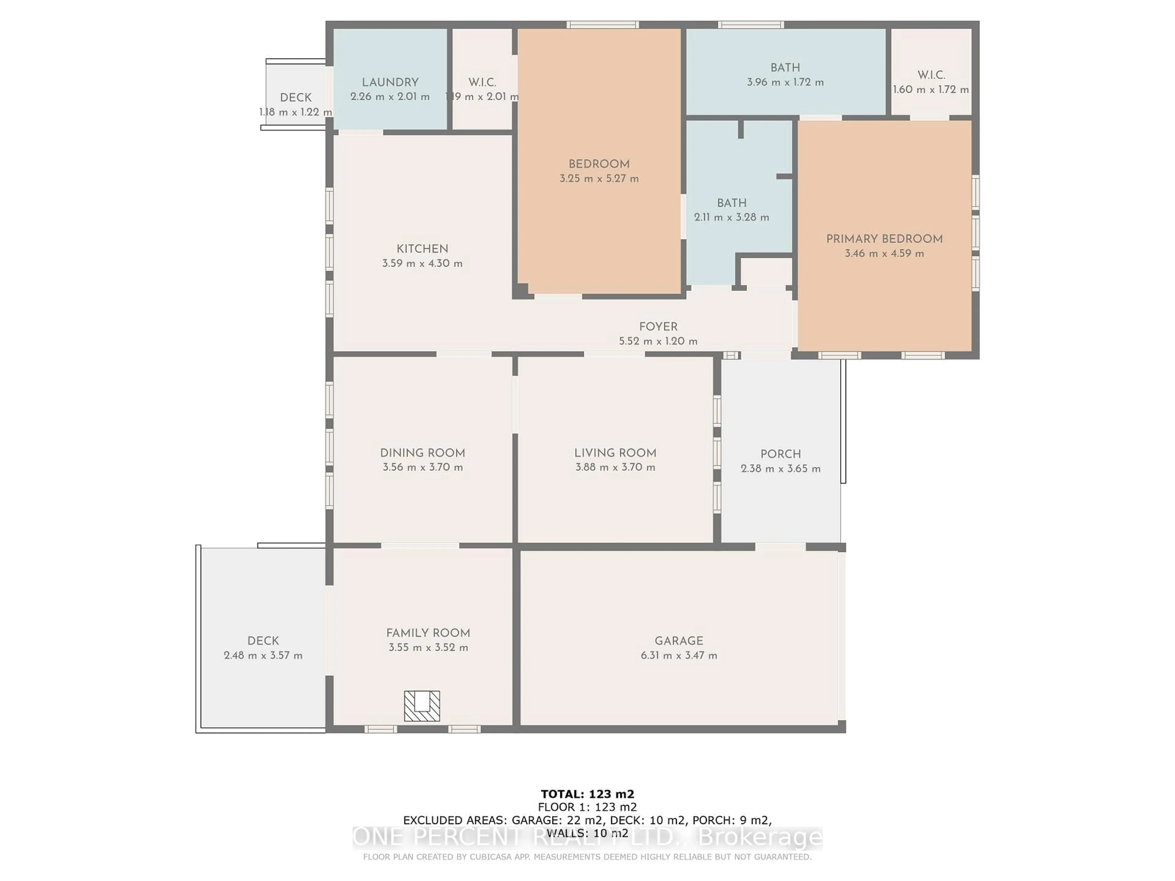 Floor plan for 11 Monroe Crt, Prince Edward County Ontario K0K 3L0