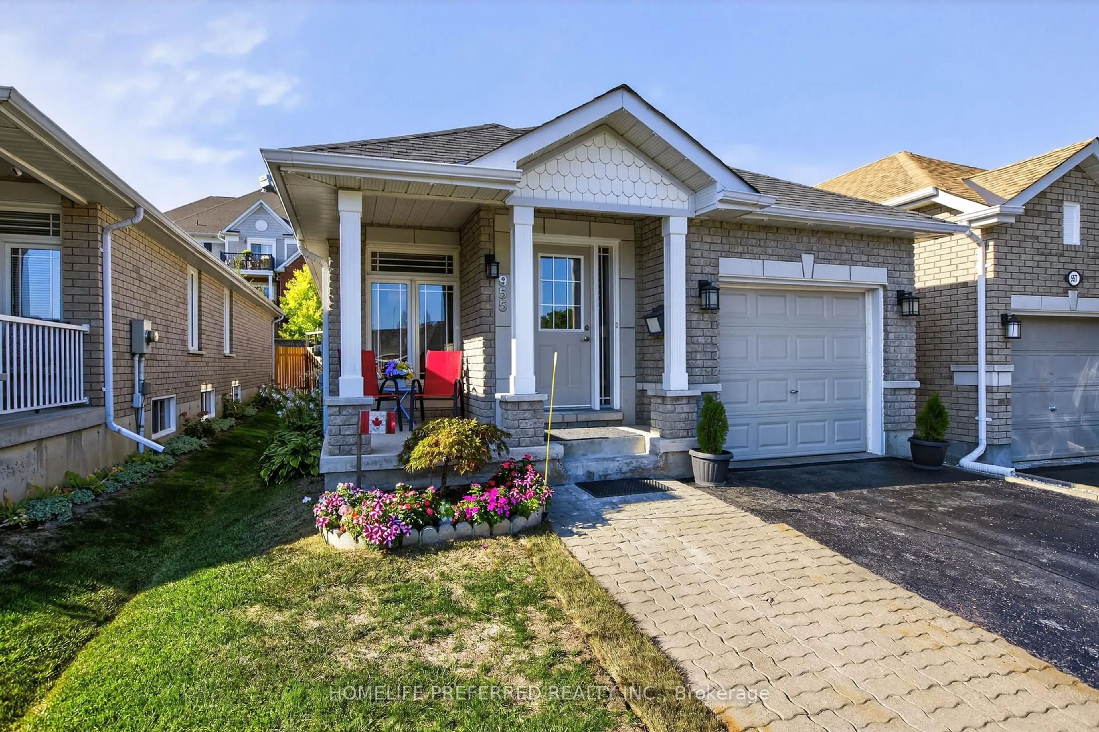 Home with brick exterior material, street for 955 Ralphson Cres, Peterborough Ontario K9J 8R5