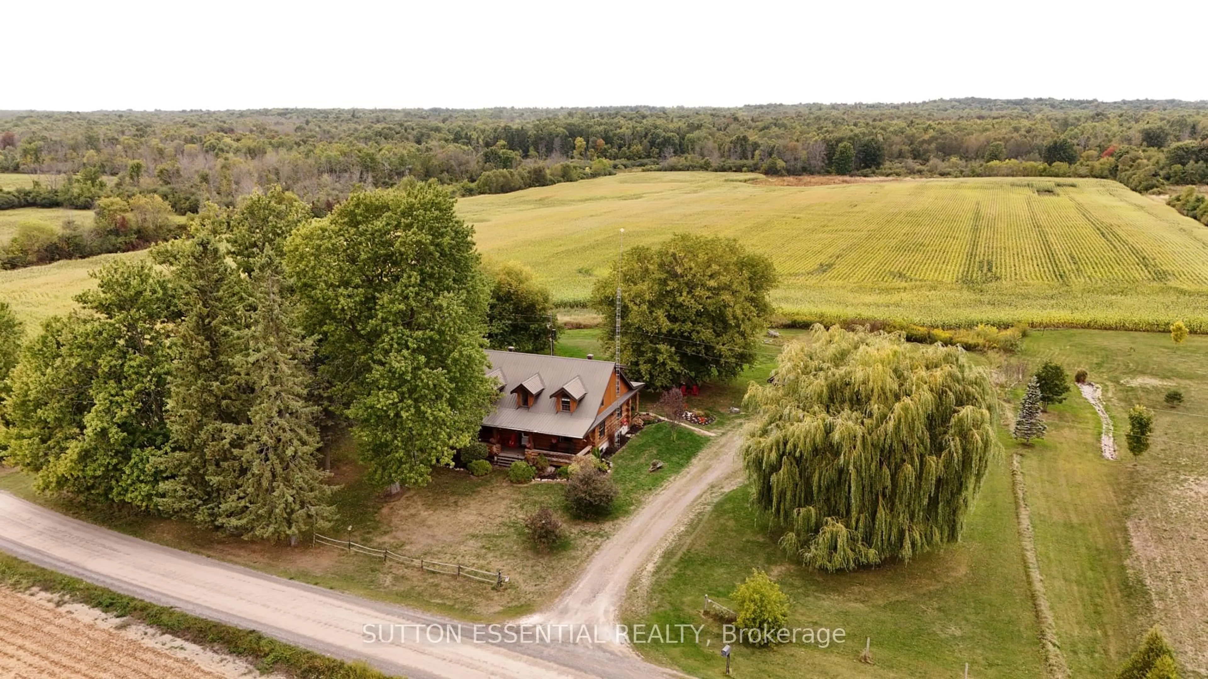 A pic from outside/outdoor area/front of a property/back of a property/a pic from drone, unknown for 4997 Spicer Rd, Elizabethtown-Kitley Ontario K6V 5T5