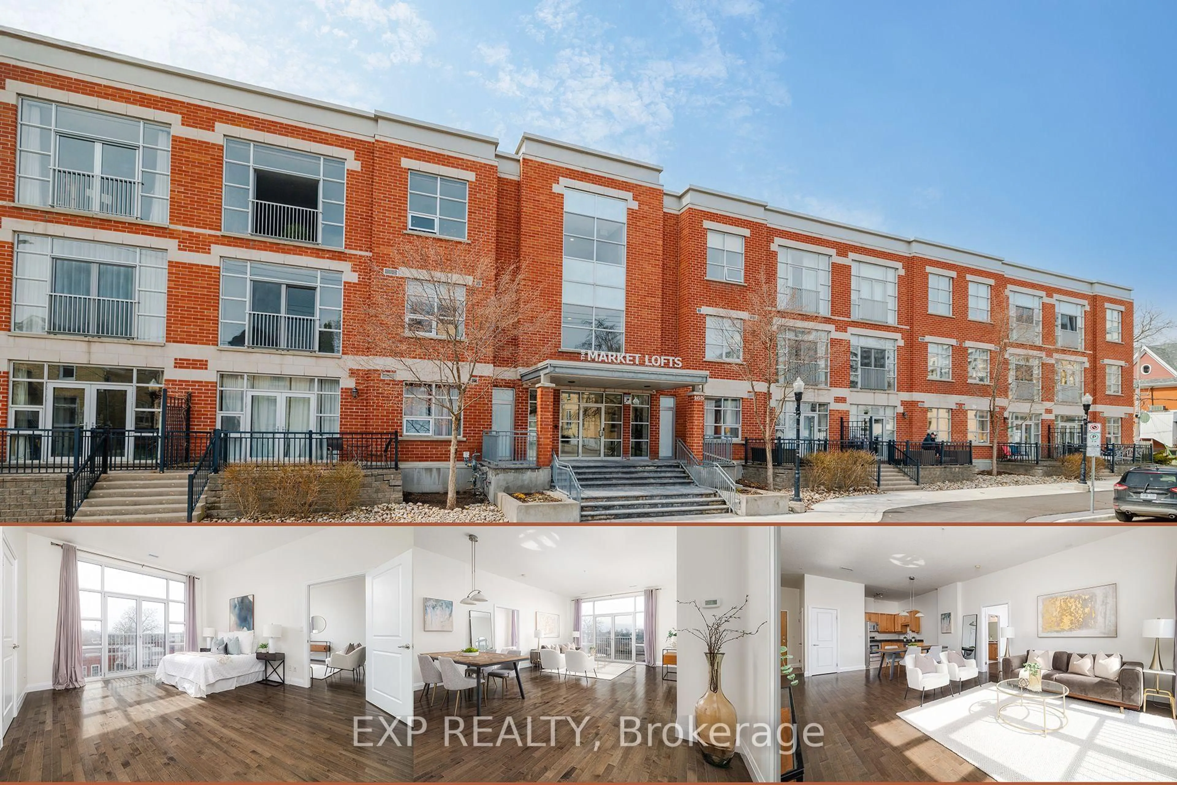 A pic from outside/outdoor area/front of a property/back of a property/a pic from drone, building for 165 Duke St, Kitchener Ontario N2H 6T8