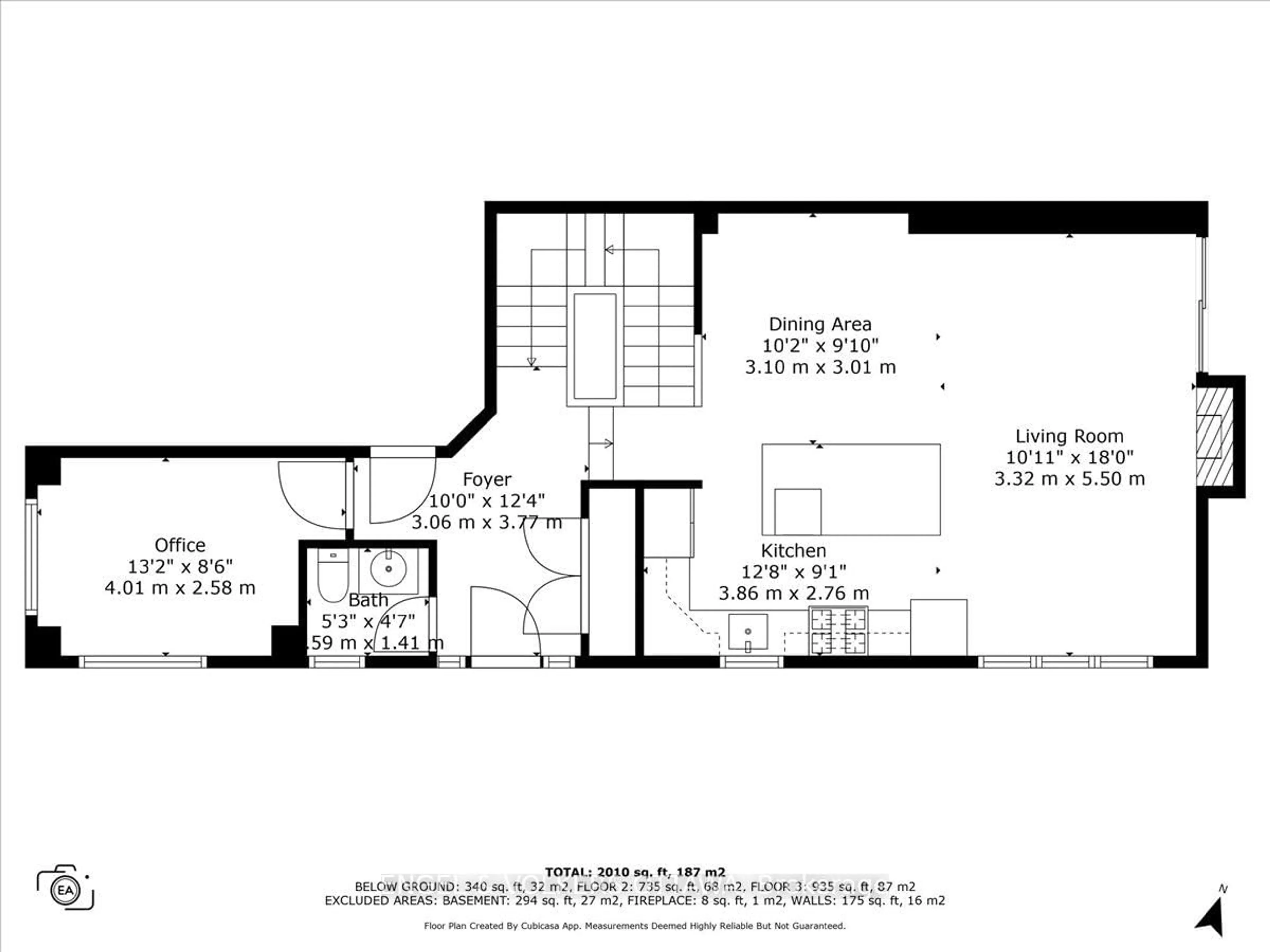 Floor plan for 501 Strasbourg St, Ottawa Ontario K4A 0M7