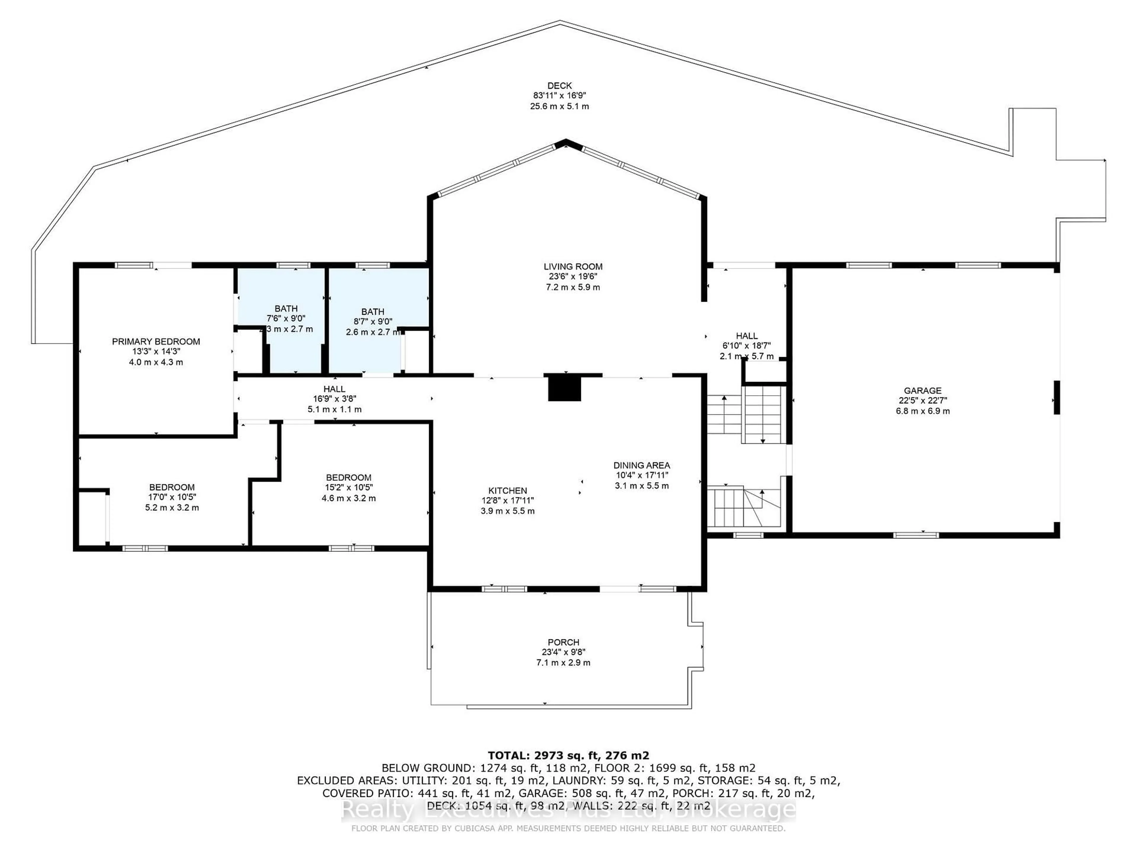Floor plan for 353 Mcfadden Line, Parry Sound Remote Area Ontario P0A 2L0