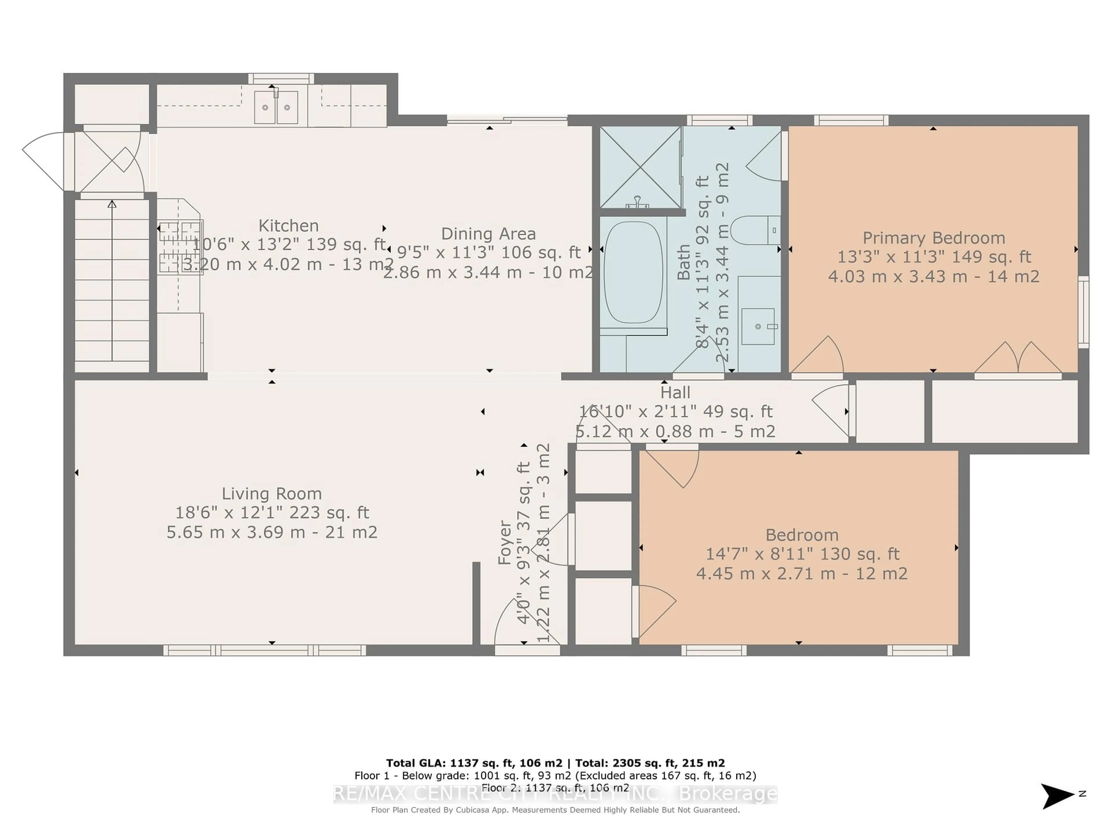 Floor plan for 388 Larry St, Central Elgin Ontario N5L 1H5