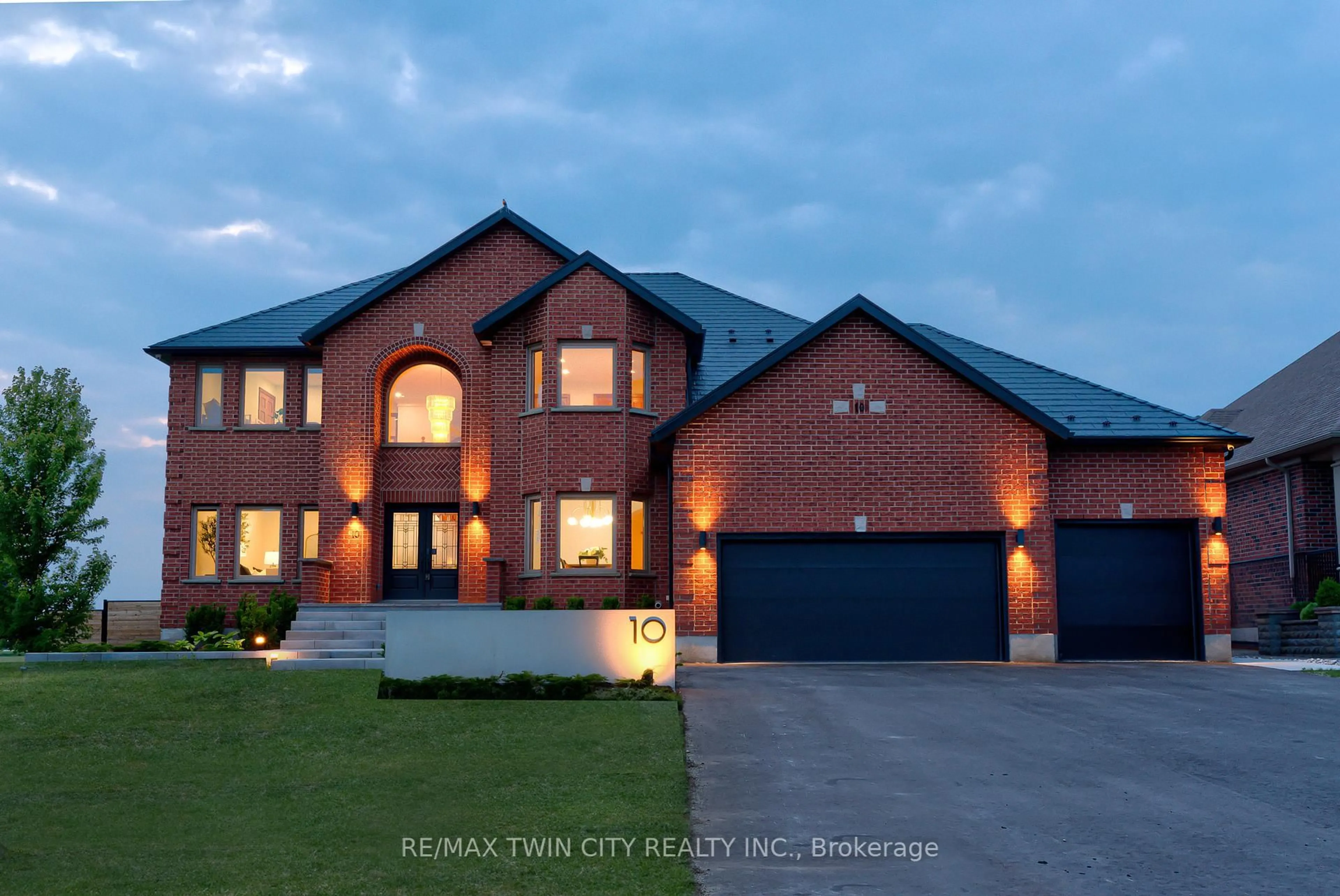Home with brick exterior material, street for 10 Eldale Rd, Woolwich Ontario N3B 2C8
