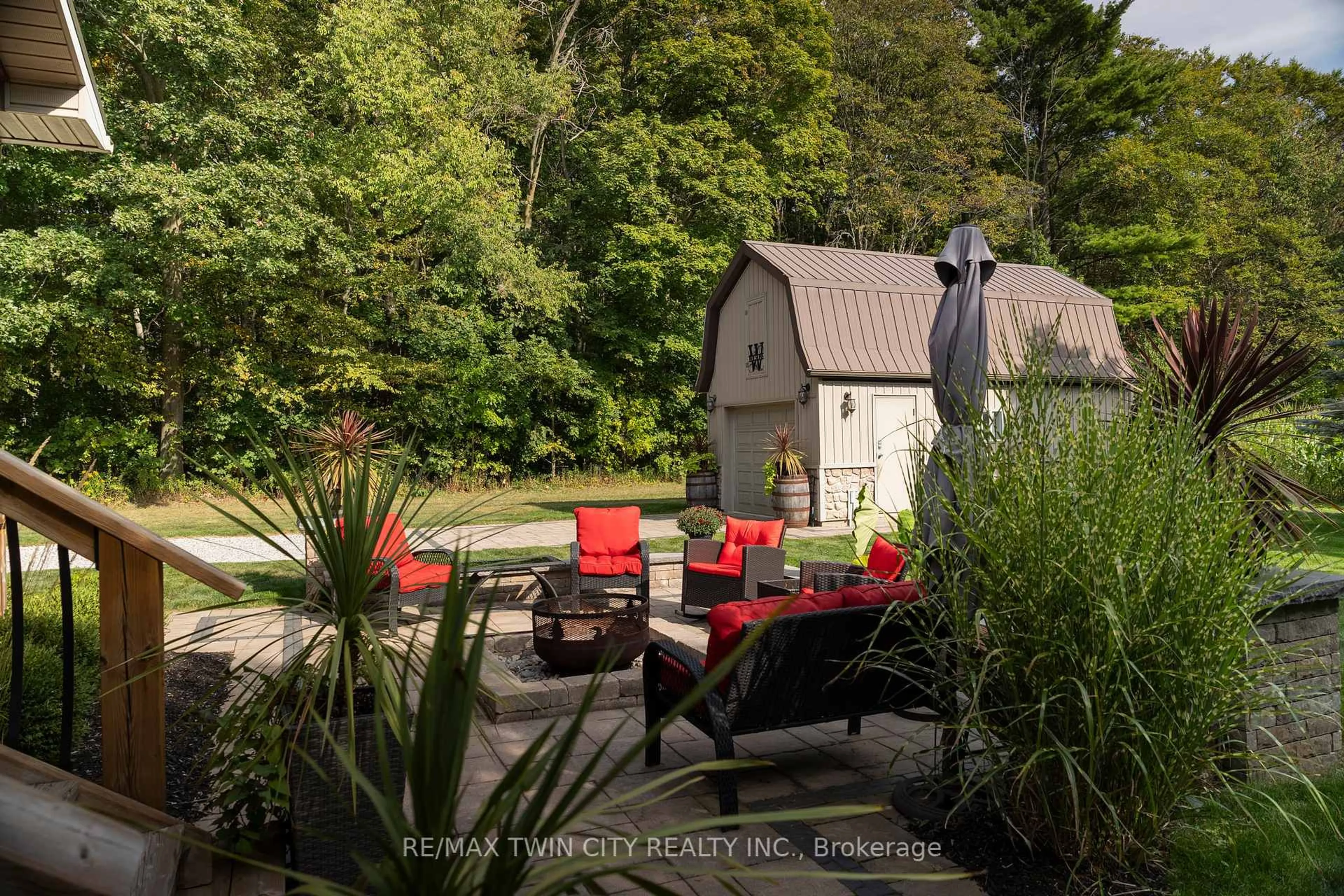 Patio, water/lake/river/ocean view for 93 NORWICH Rd, Brant Ontario N0E 1R0