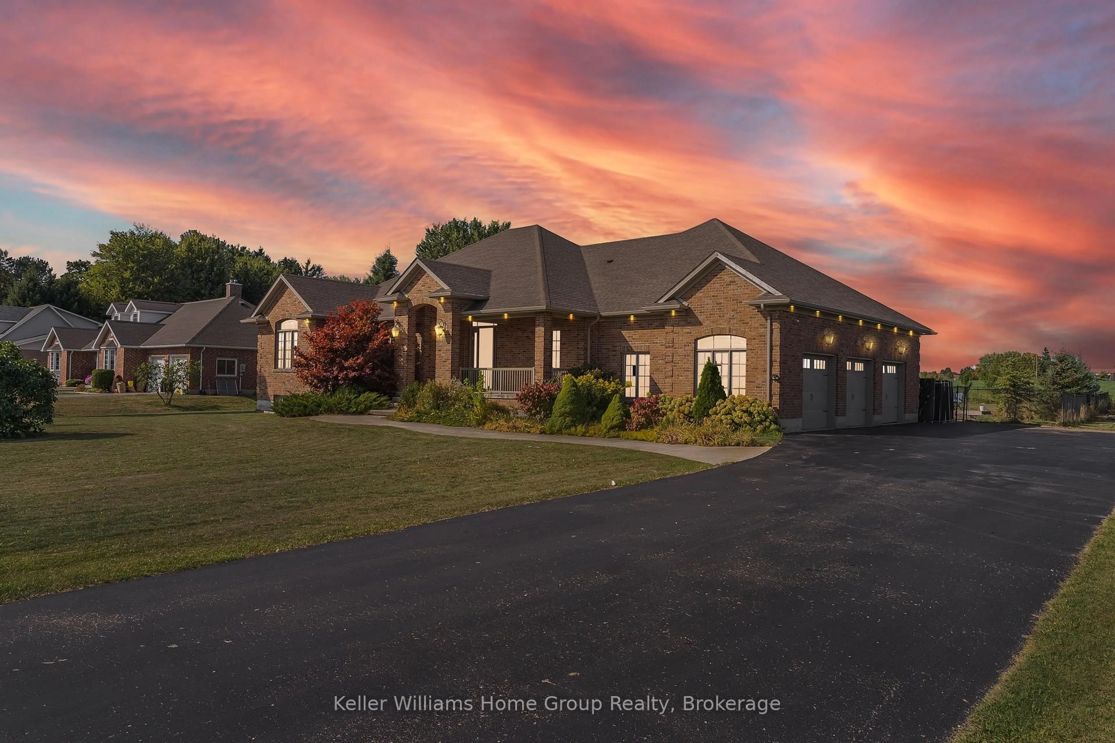 A pic from outside/outdoor area/front of a property/back of a property/a pic from drone, water/lake/river/ocean view for 4659 Lobsinger Line, Wellesley Ontario N0B 2M0