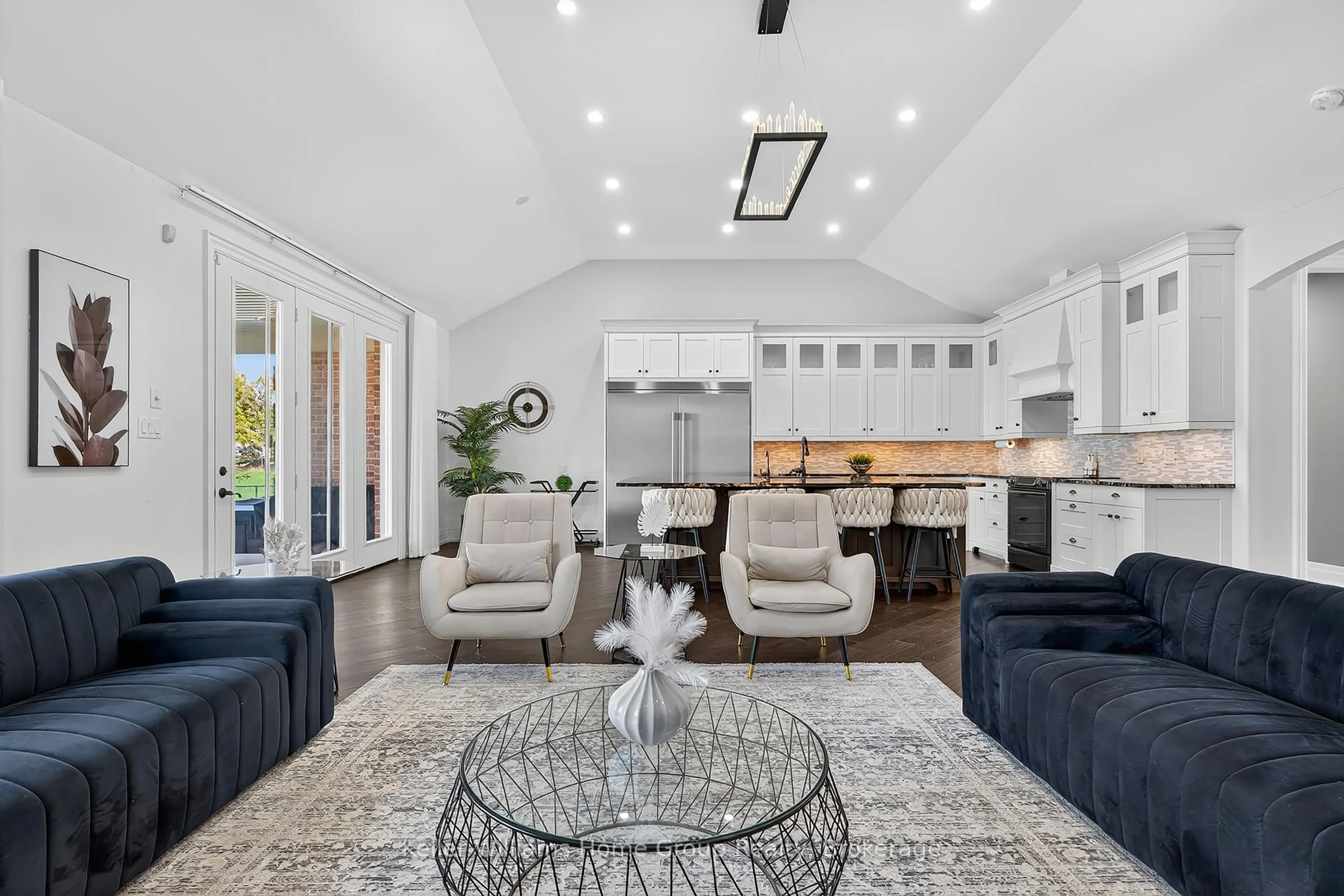 Open concept kitchen, ceramic/tile floor for 4659 Lobsinger Line, Wellesley Ontario N0B 2M0