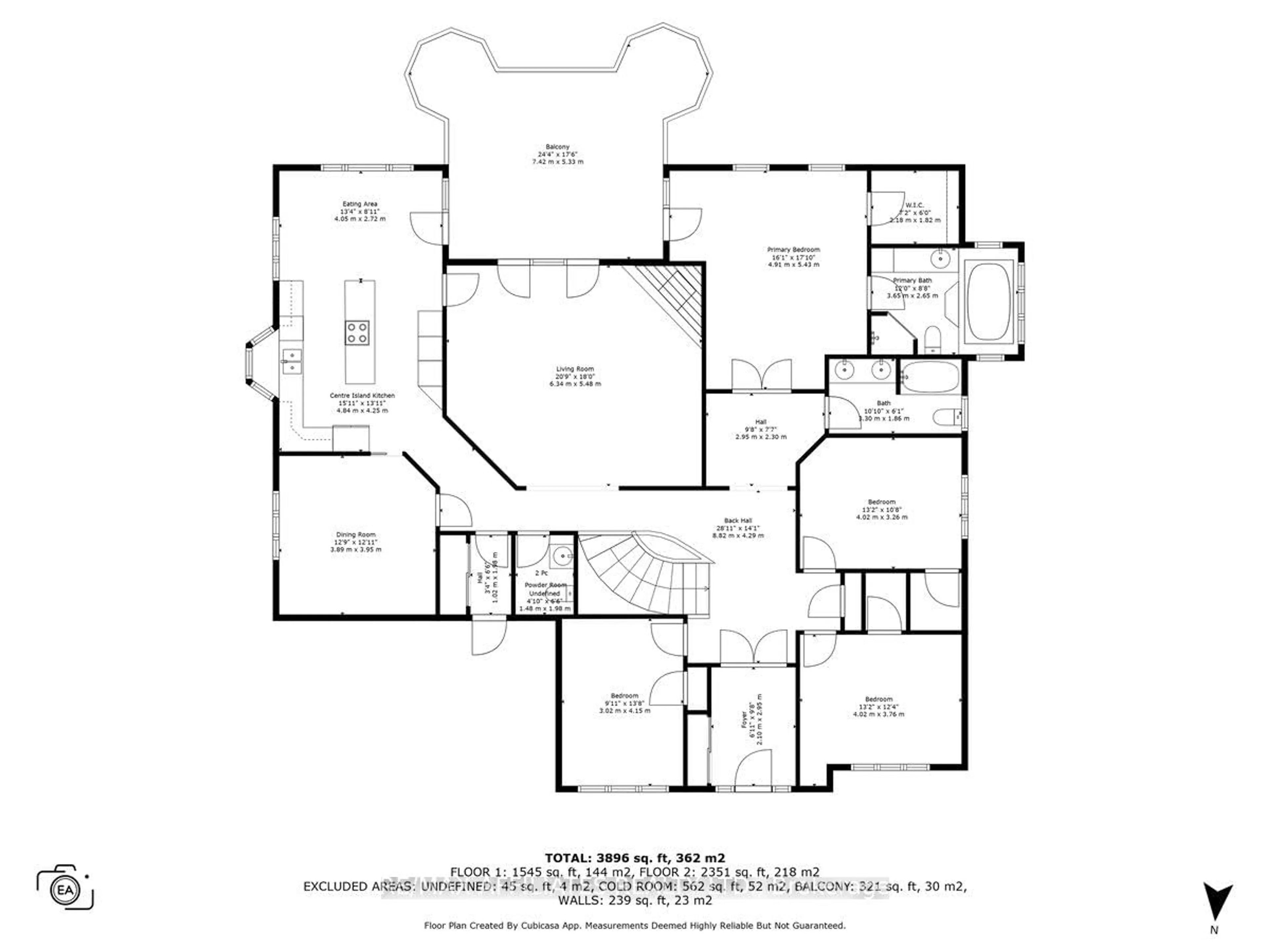 Floor plan for 1266 Barnwell Cres, Ottawa Ontario K4B 1K4