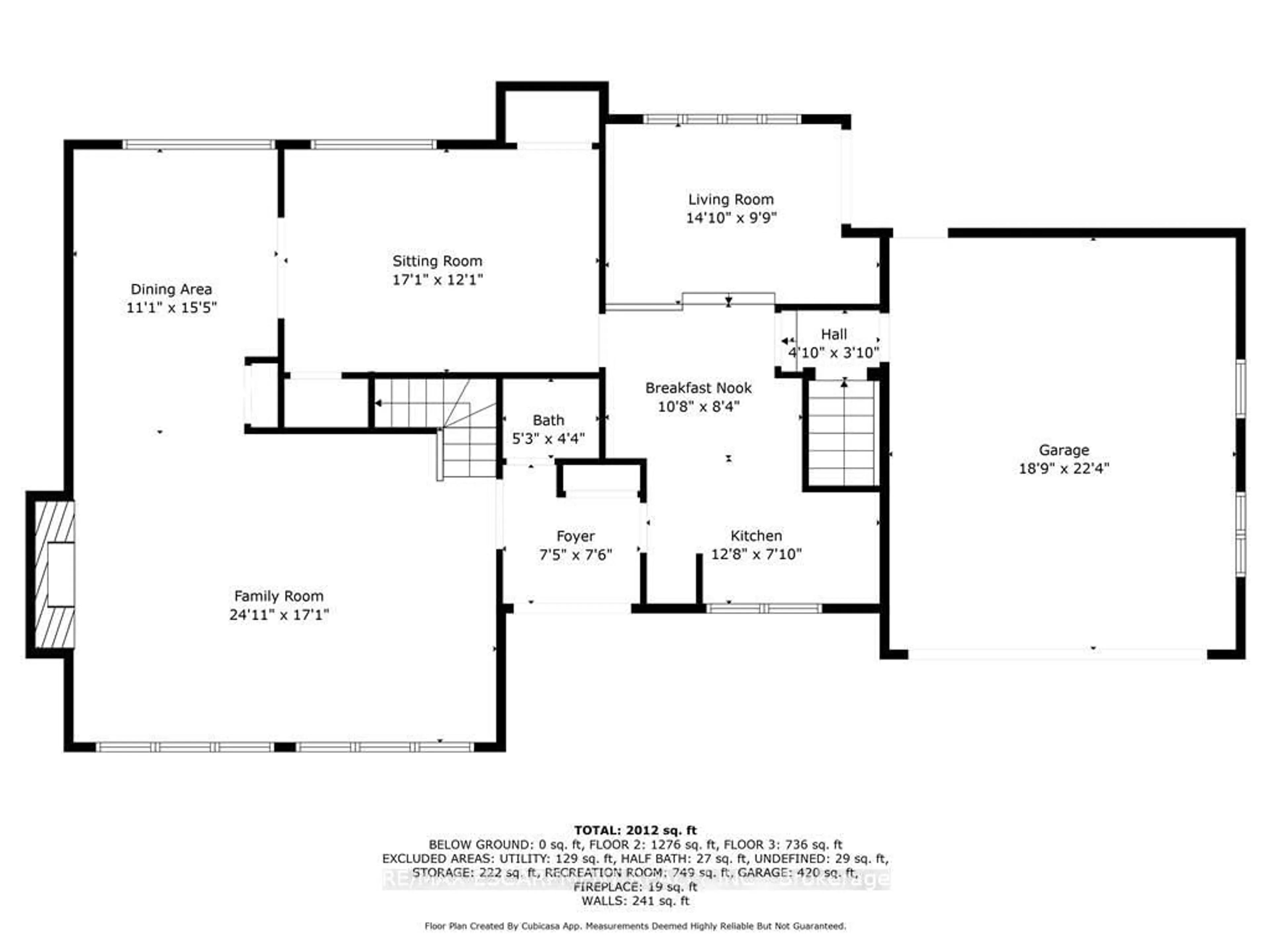 Floor plan for 3546 Eton Cres, Niagara Falls Ontario L2J 3B5