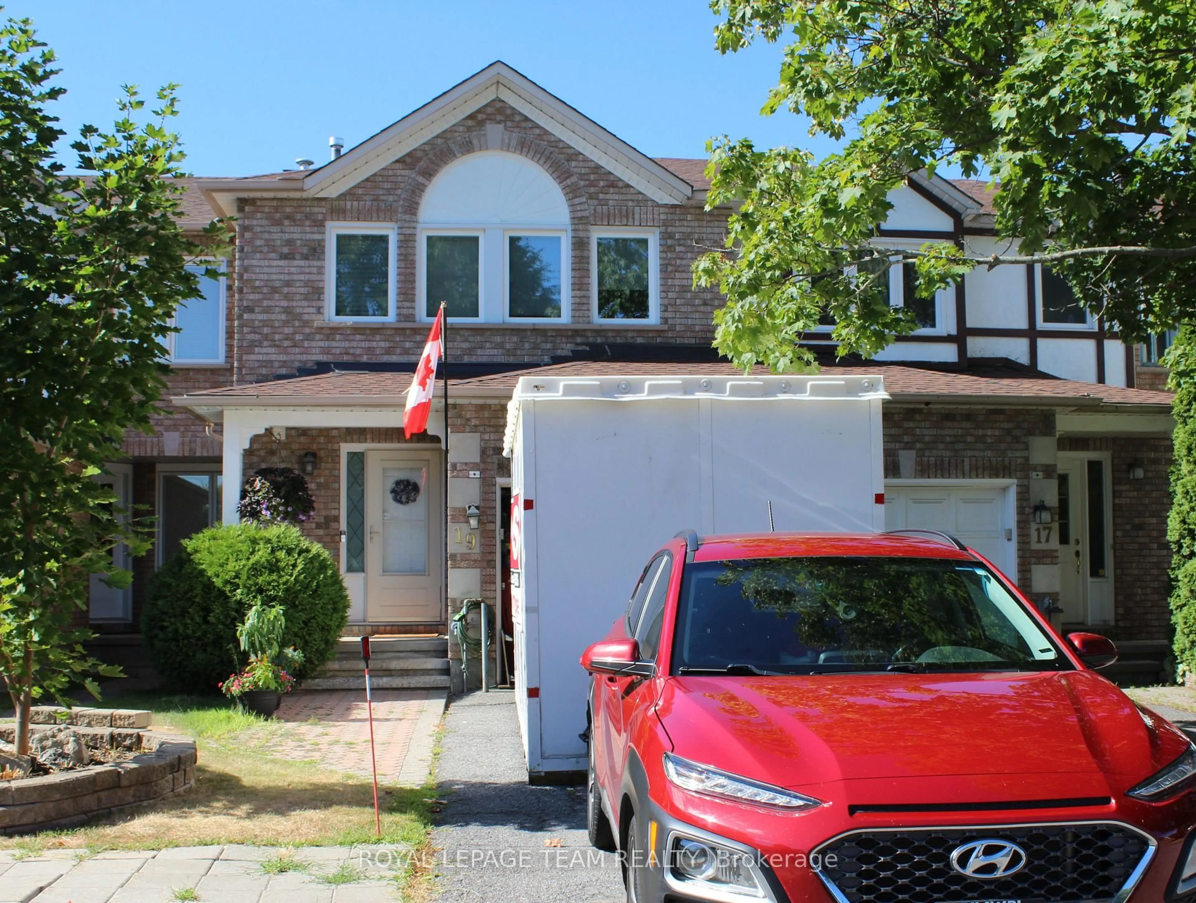 Home with brick exterior material, street for 19 Locheland Cres, Ottawa Ontario K2G 6H2