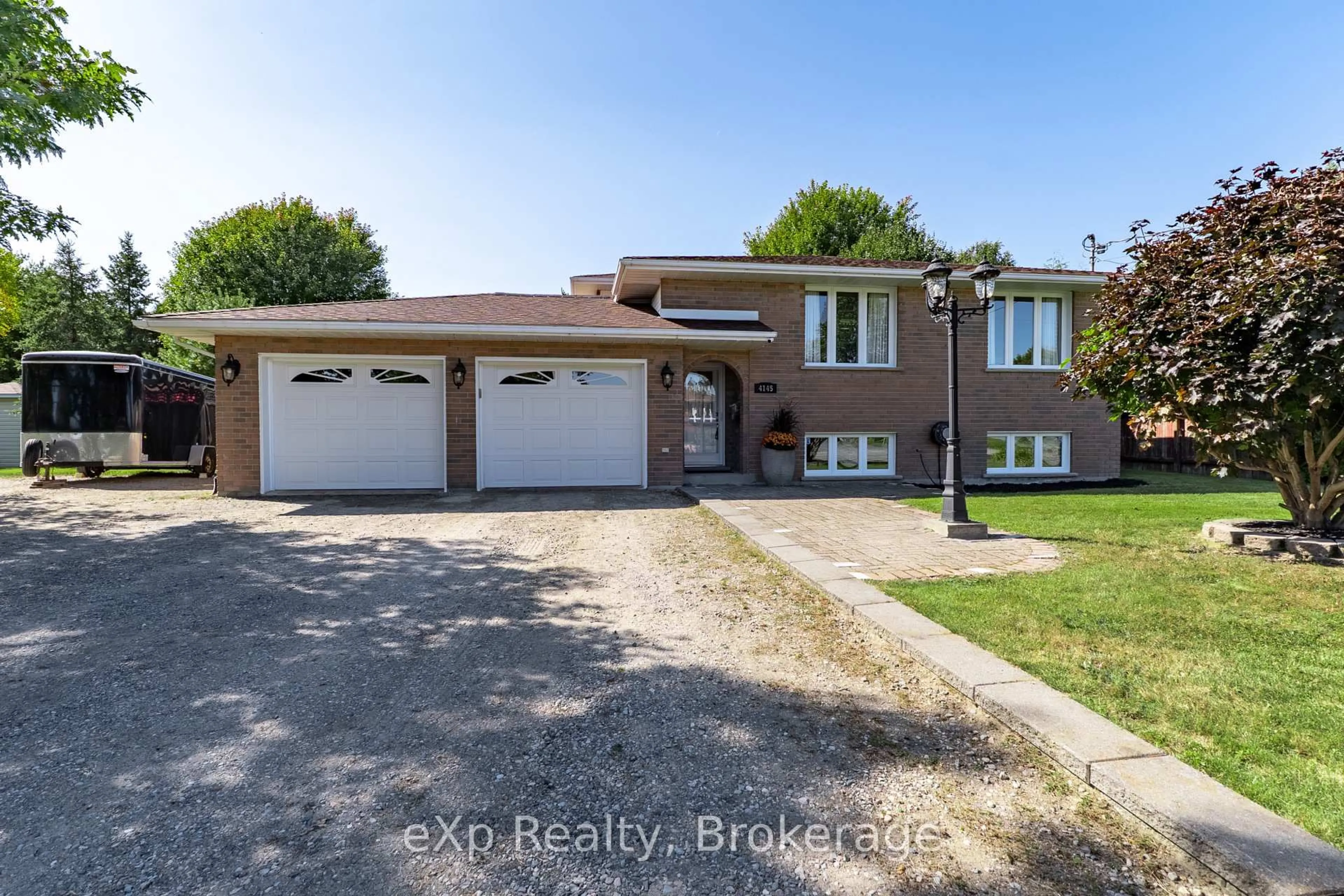 Home with brick exterior material, street for 4145 Fernand Ave, Greater Sudbury Ontario P3P 1A5