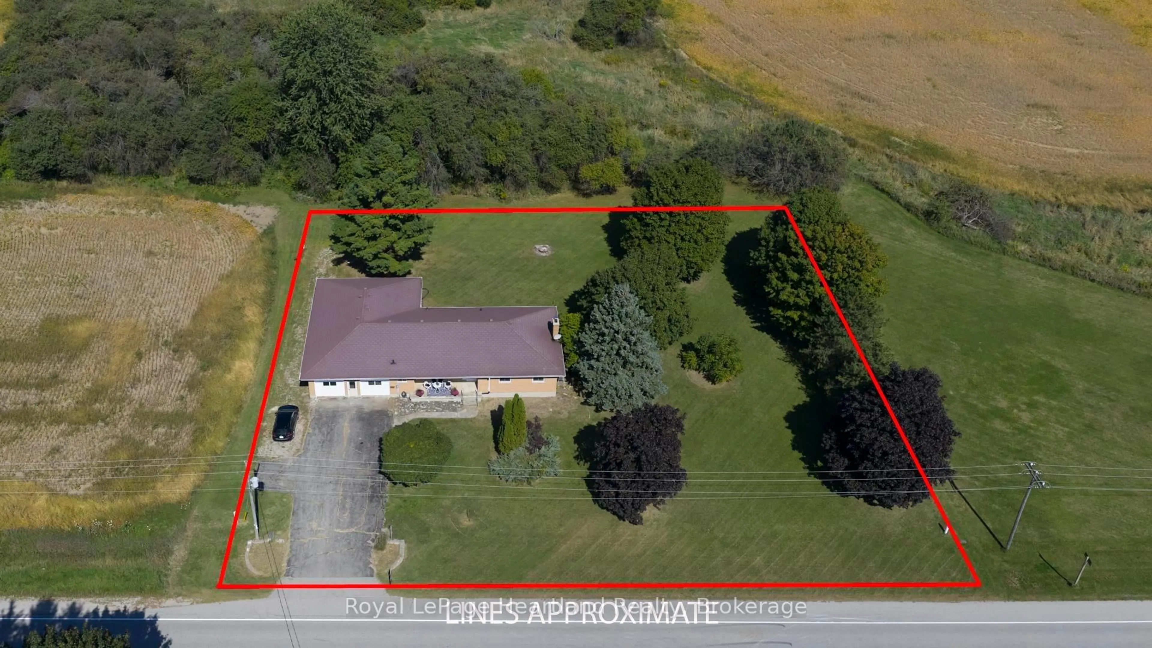 A pic from outside/outdoor area/front of a property/back of a property/a pic from drone, building for 42534 Kirkton Rd, South Huron Ontario N0K 1K0