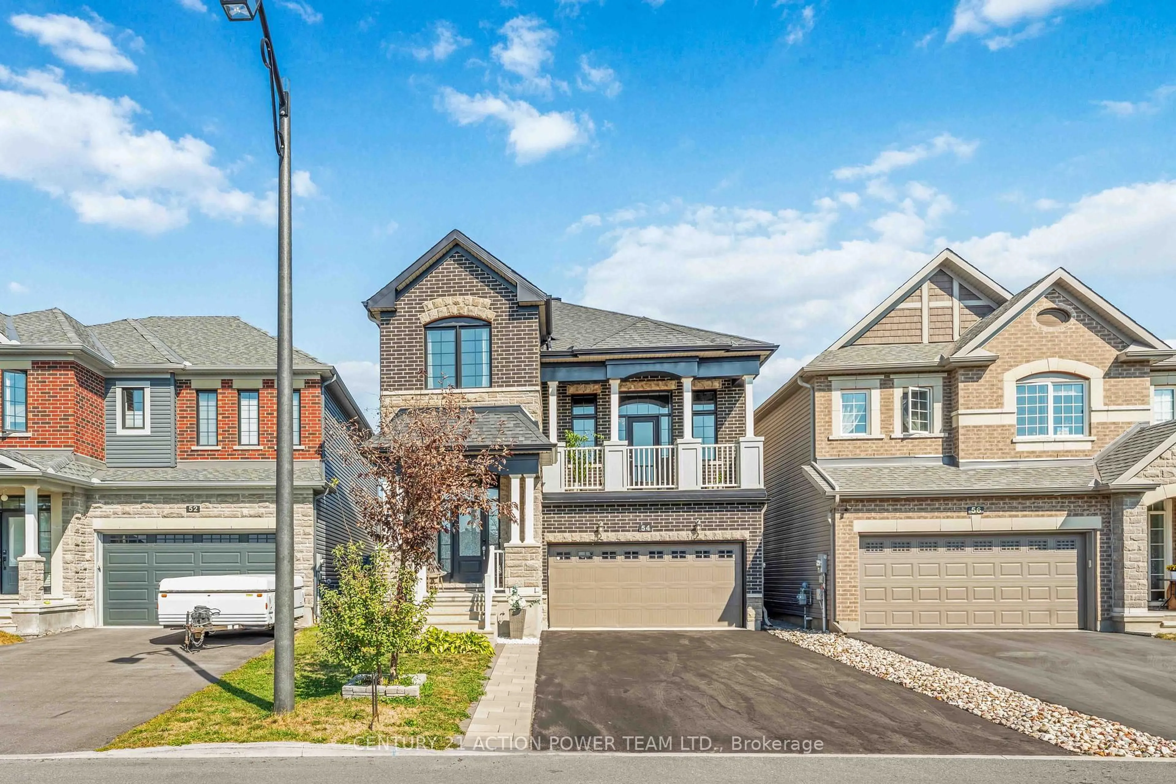 Home with brick exterior material, street for 54 Malachigan Cres, Orleans Ontario K4A 1G6