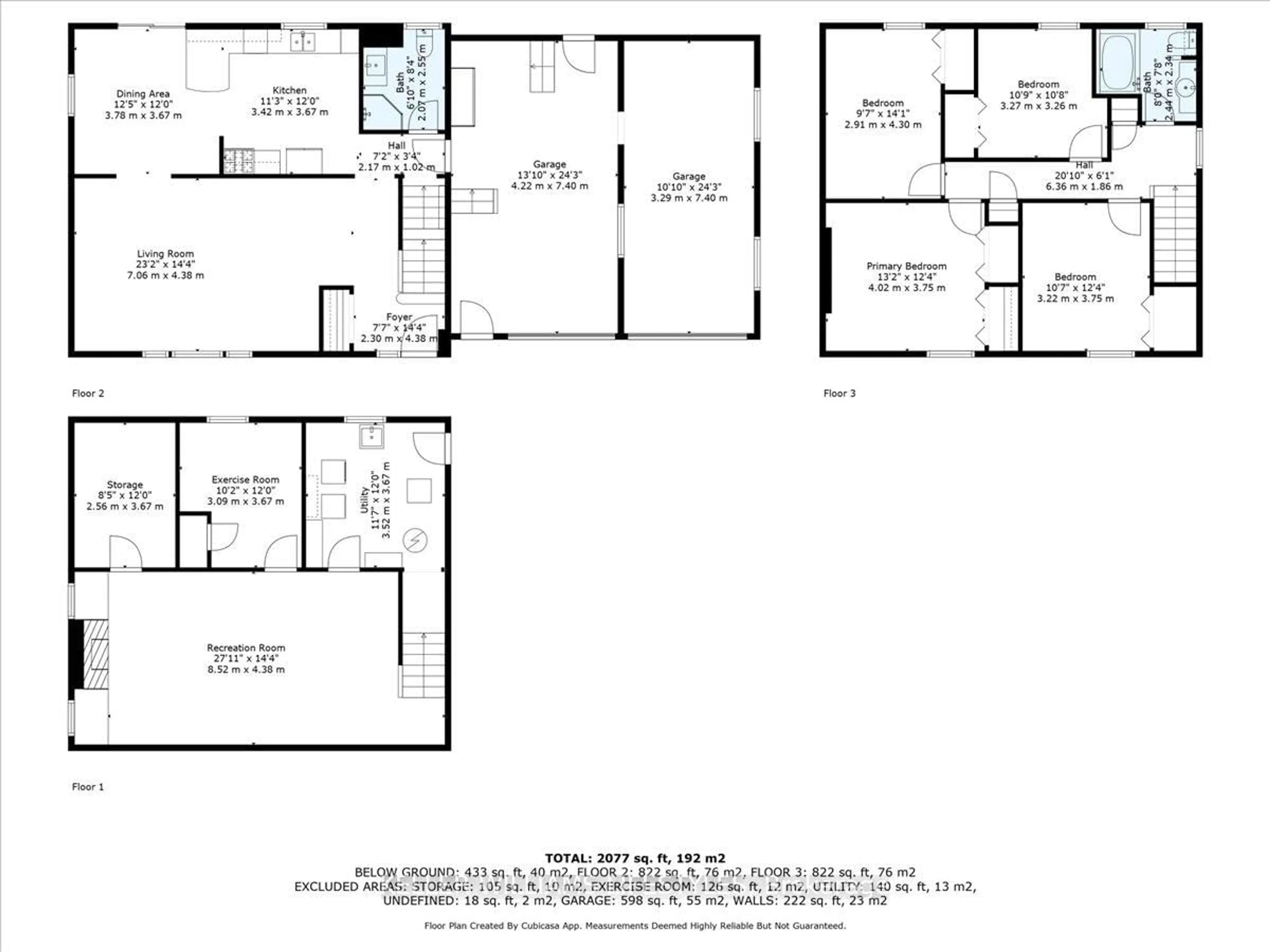 Floor plan for 22 Park Lane, Lambton Shores Ontario N0N 1J0