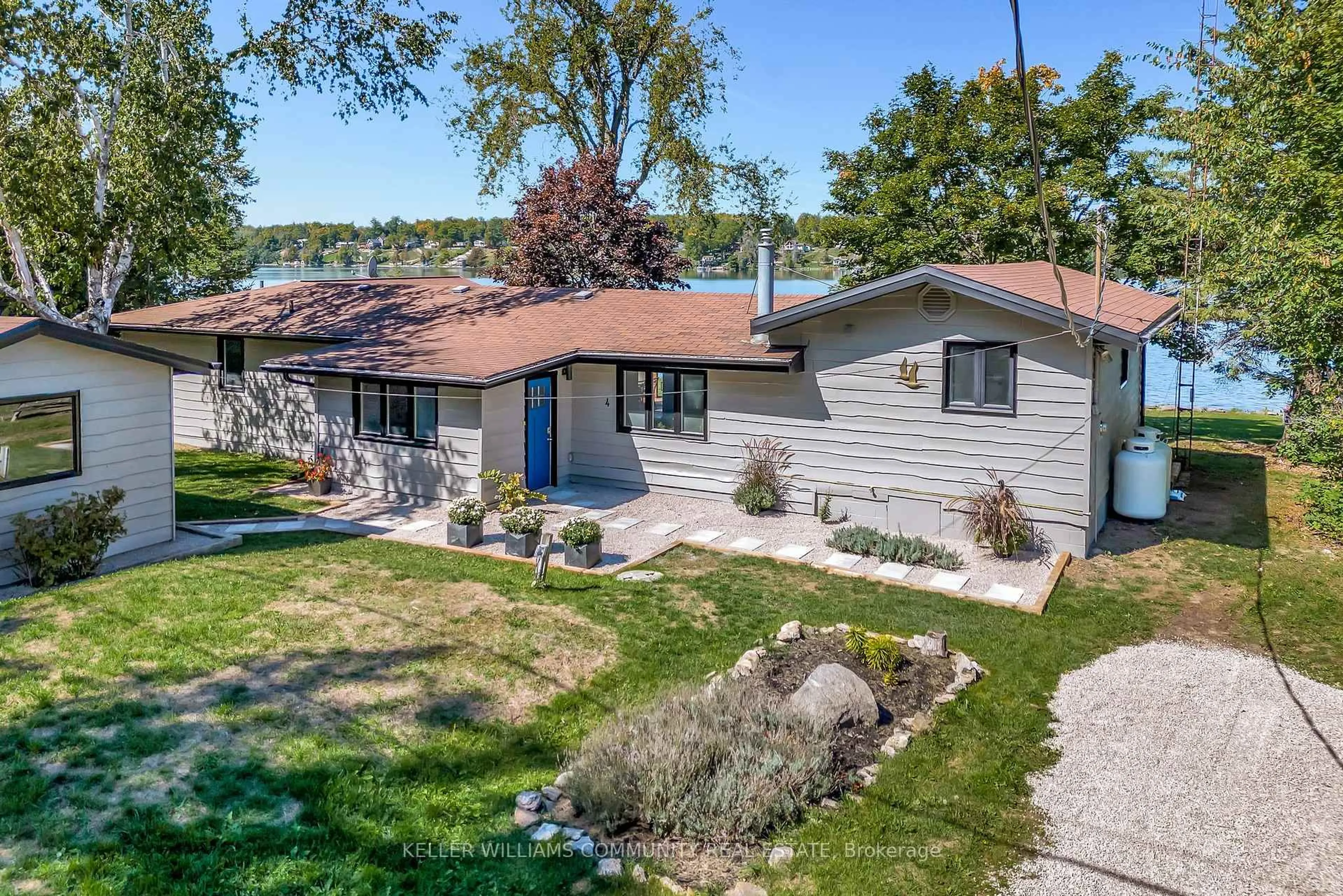 A pic from outside/outdoor area/front of a property/back of a property/a pic from drone, street for 4 Jackson Rd, Trent Hills Ontario K0L 1Y0