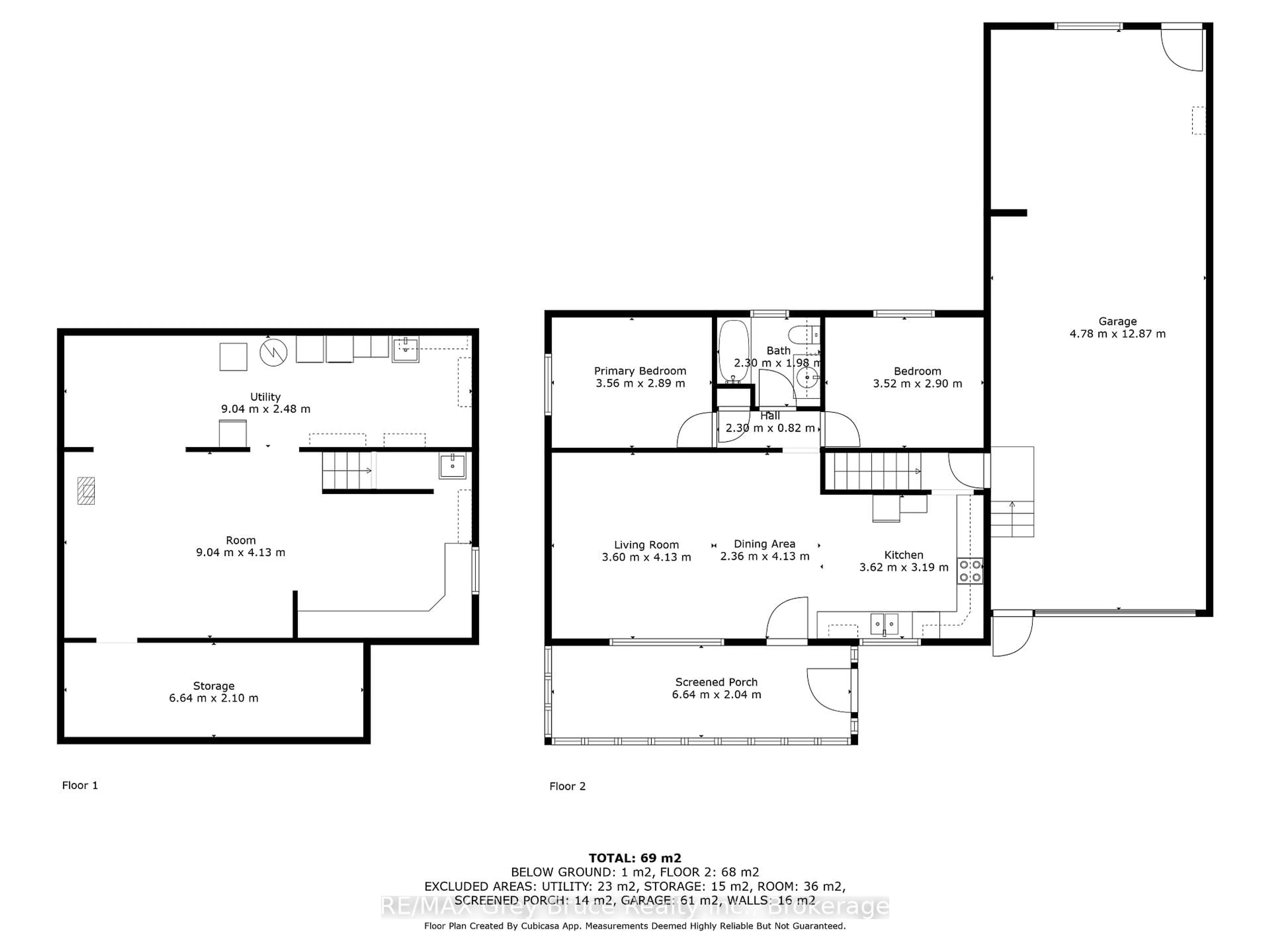 Floor plan for 836 11TH St, Owen Sound Ontario N4K 3T3