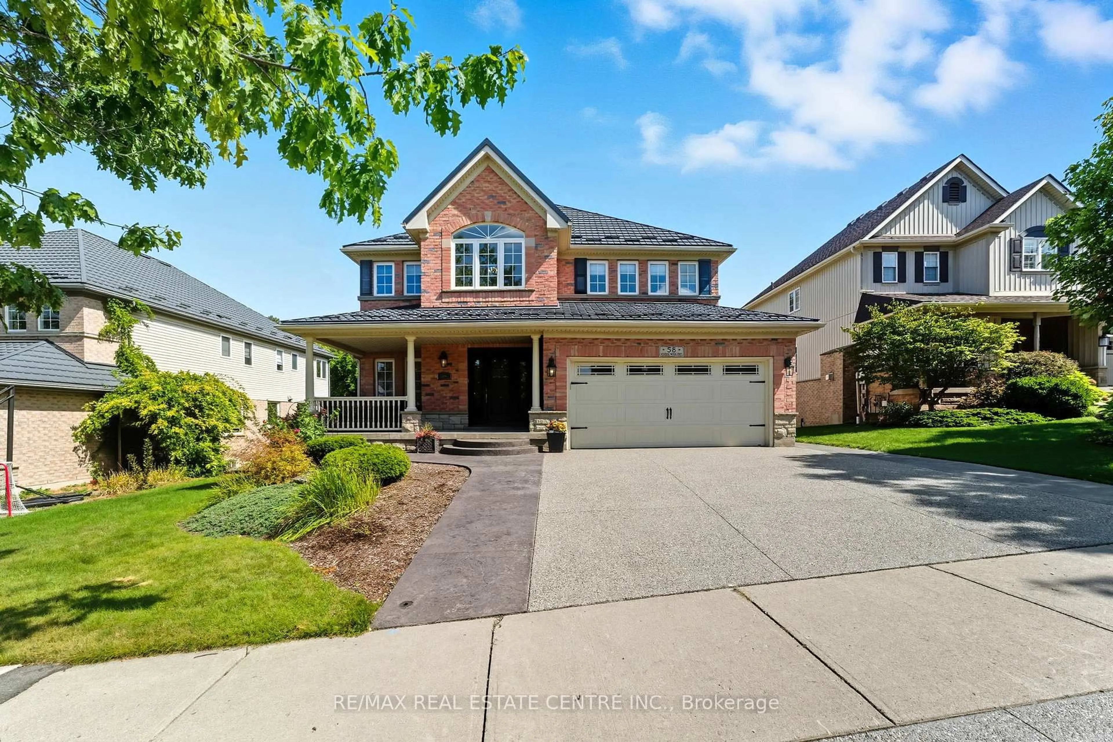 Home with brick exterior material, street for 58 Winding Wood Cres, Kitchener Ontario N2P 2L6