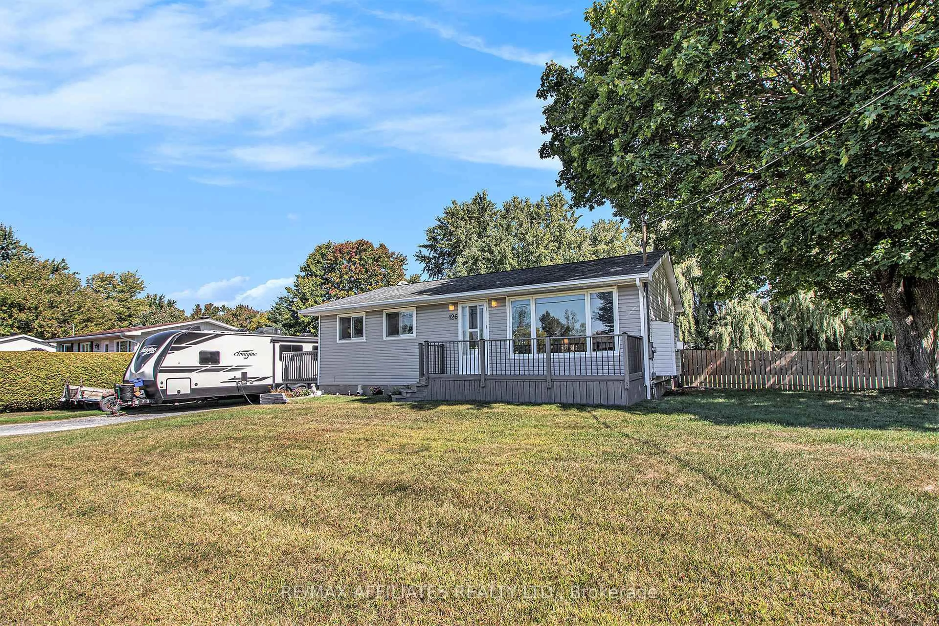 Home with vinyl exterior material, street for 126 Maple Grove Rd, The Nation Ontario K0A 1W0