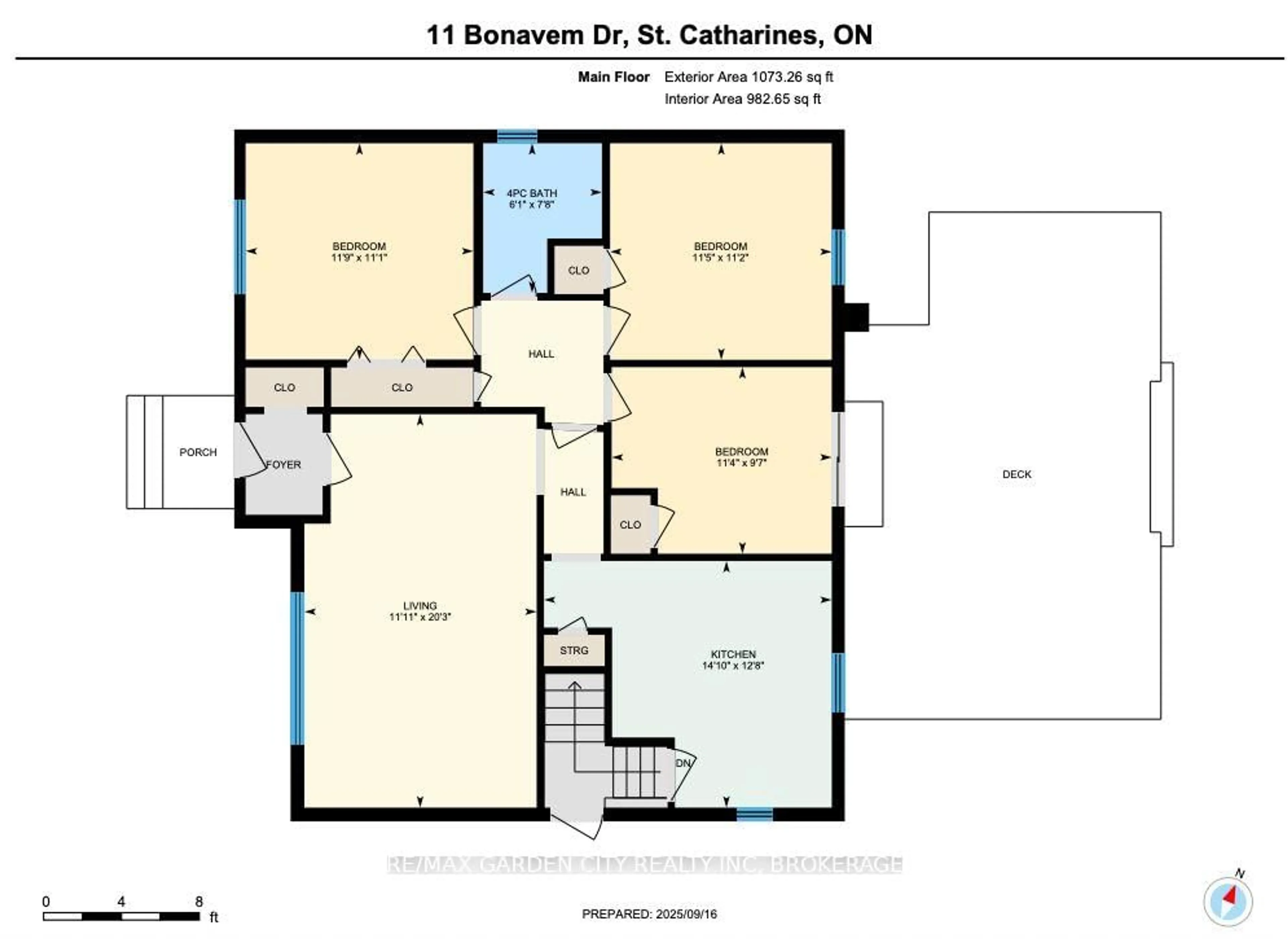 Floor plan for 11 Bonavem Dr, St. Catharines Ontario L2N 1X7