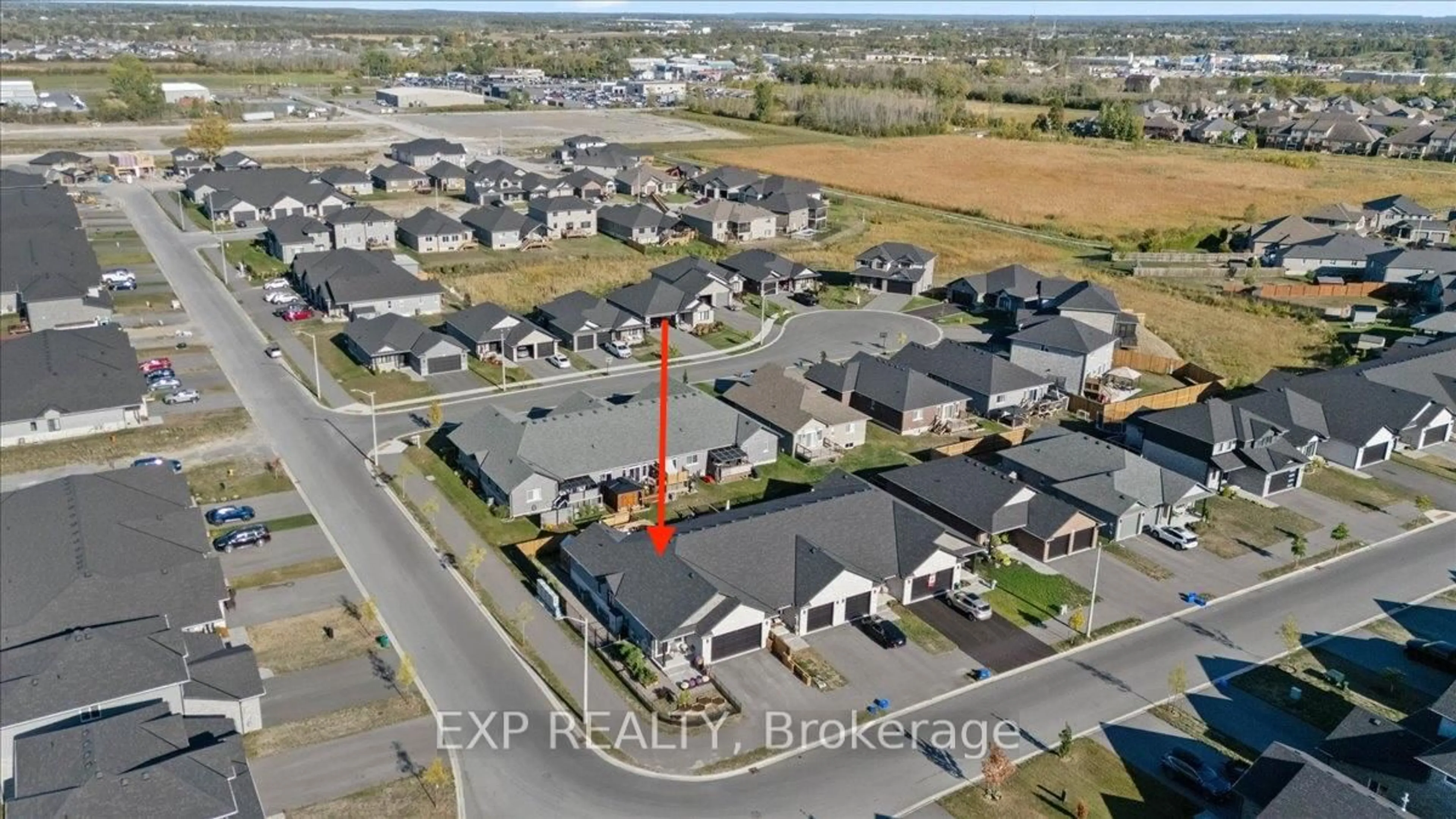 A pic from outside/outdoor area/front of a property/back of a property/a pic from drone, street for 30 Raycroft Dr, Belleville Ontario K8N 0R4