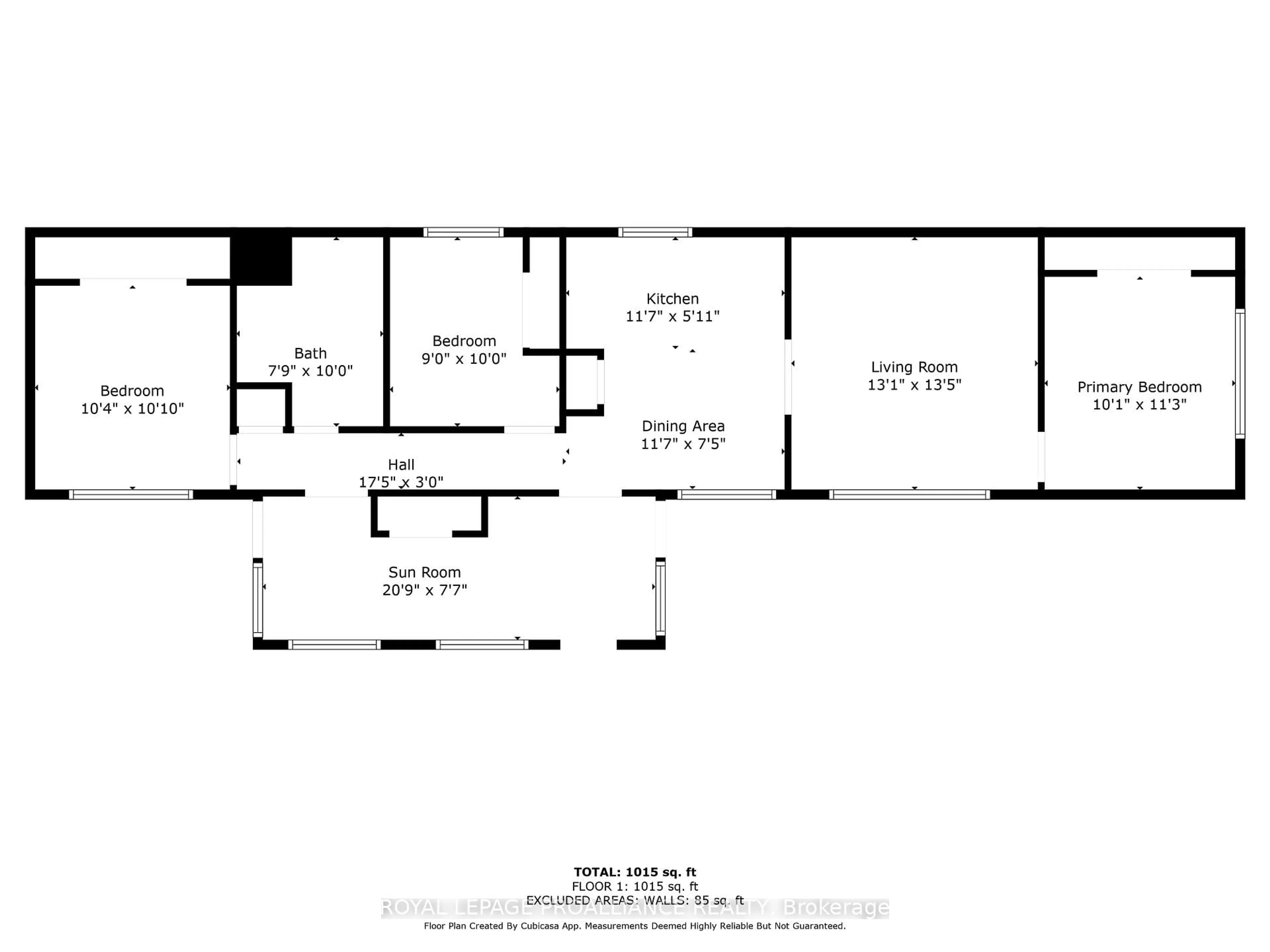 Floor plan for 15 Thrush Lane, Quinte West Ontario K8N 4Z3