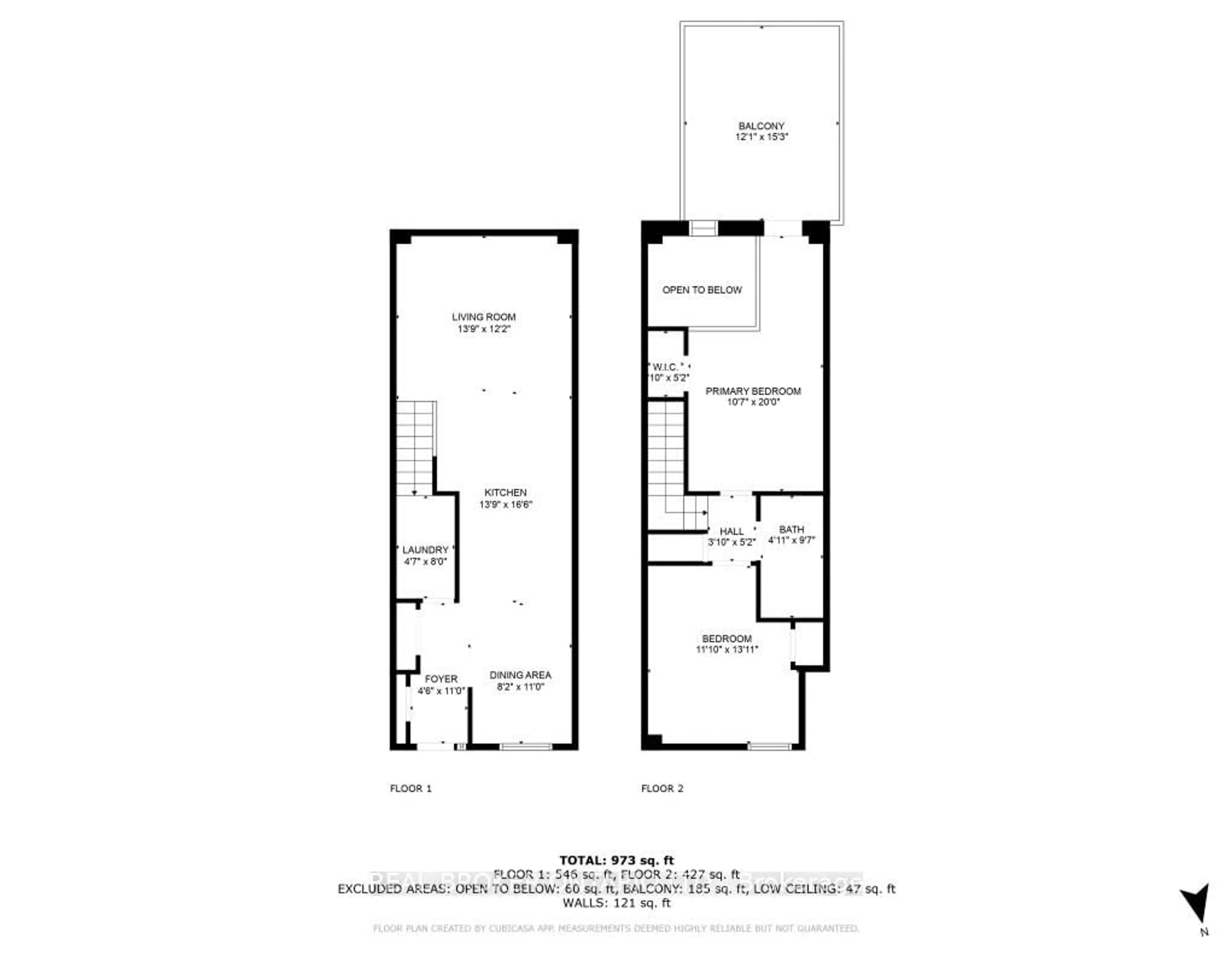 Floor plan for 23 Macaulay St #2, Hamilton Ontario L8L 1E6