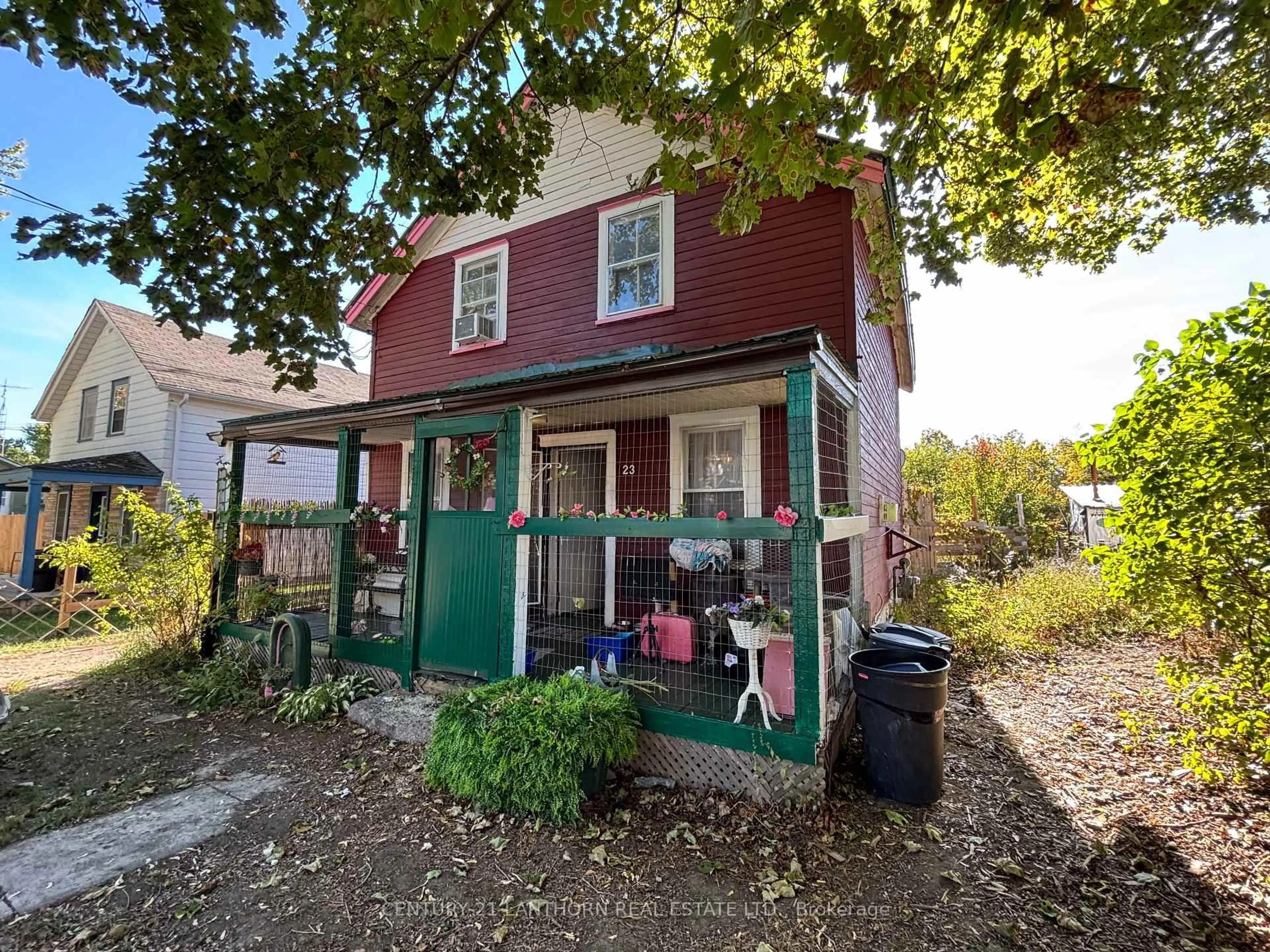 A pic from outside/outdoor area/front of a property/back of a property/a pic from drone, street for 23 O'Brien St, Limoges Ontario K0K 2M0