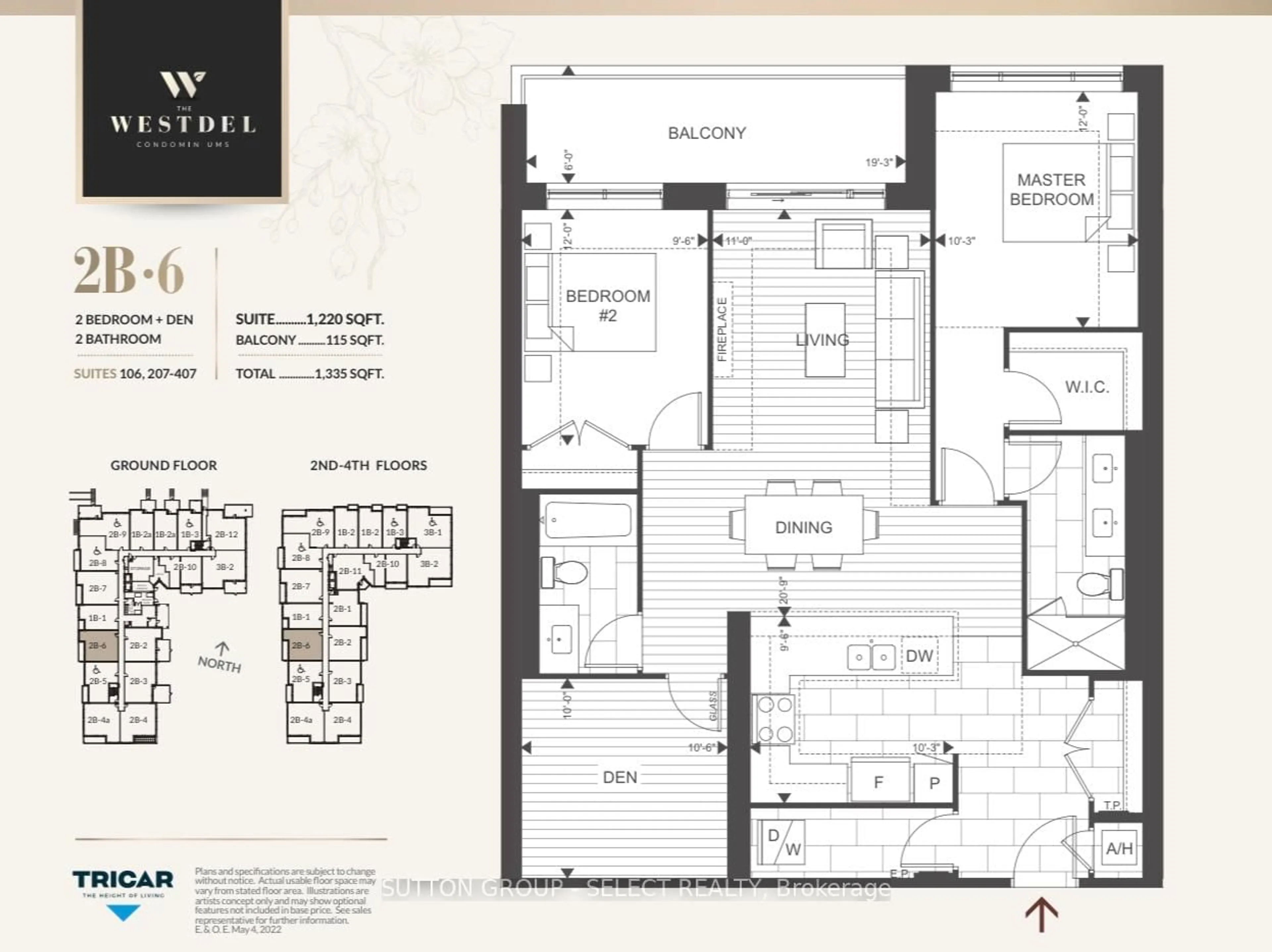 Floor plan for 1975 Fountain Grass Dr #207, London South Ontario N6K 0M3