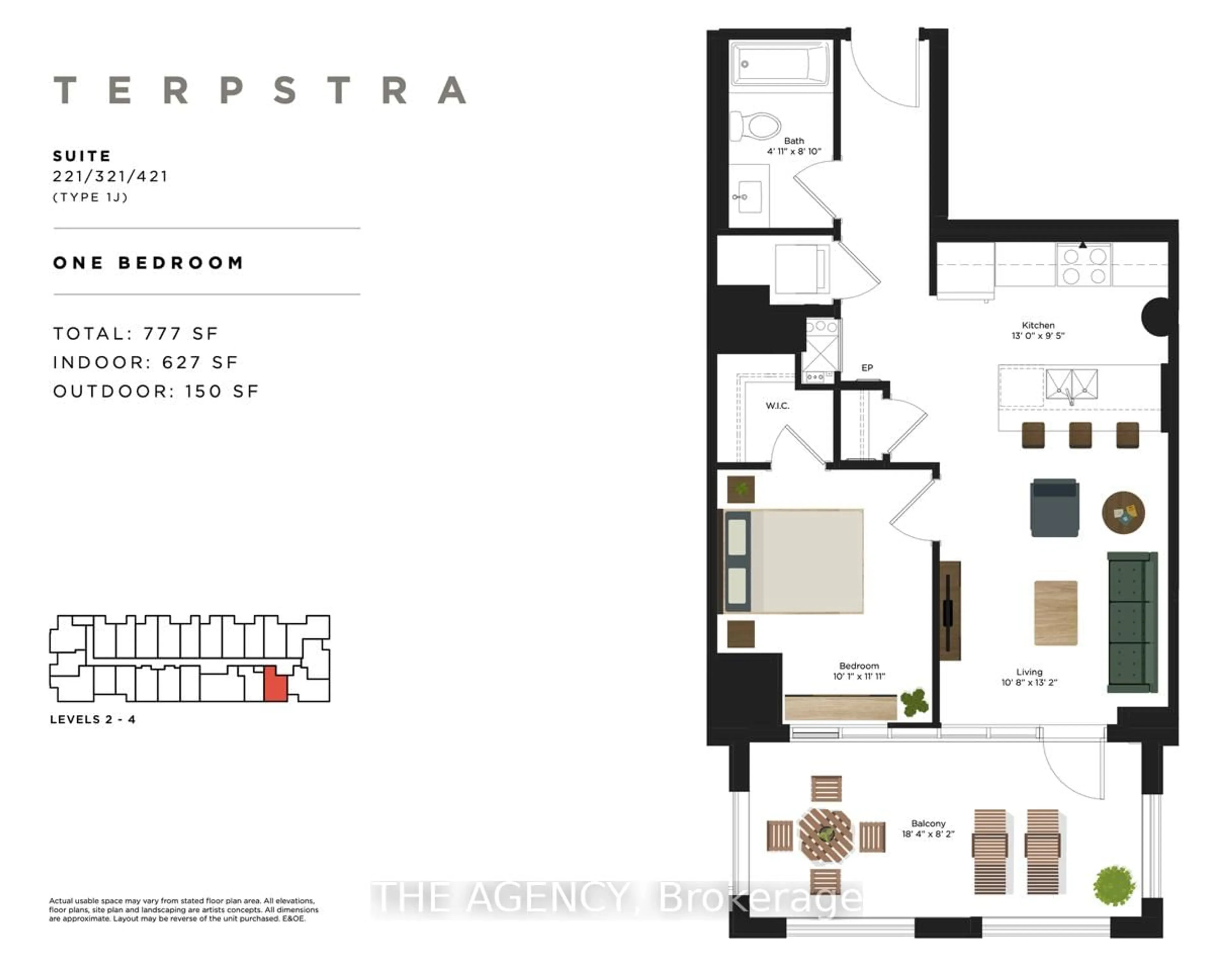 Floor plan for 120 HURON St #221, Guelph Ontario N1E 0T8