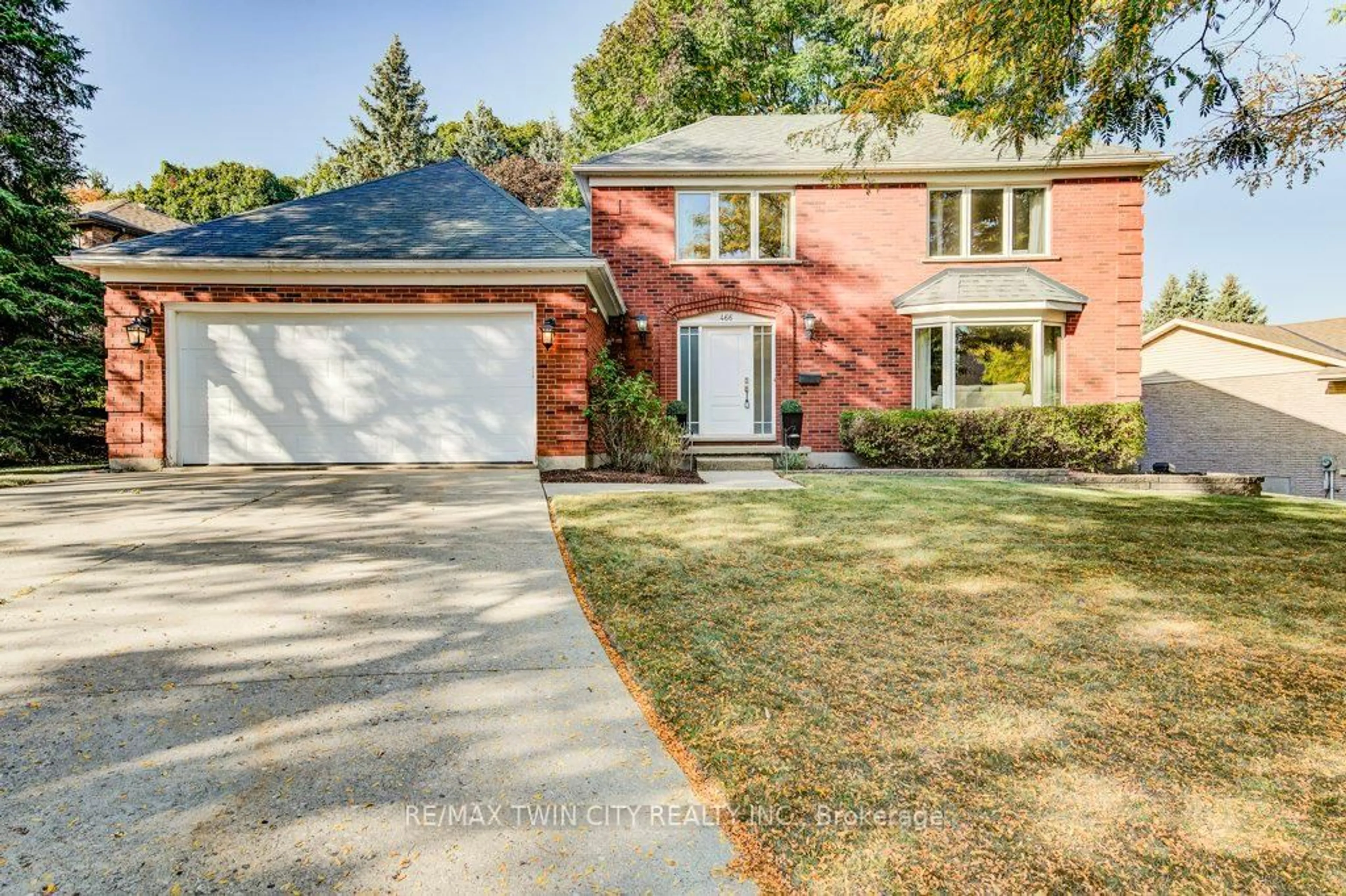 Home with brick exterior material, street for 466 Kingsford Pl, Waterloo Ontario N2T 1K9